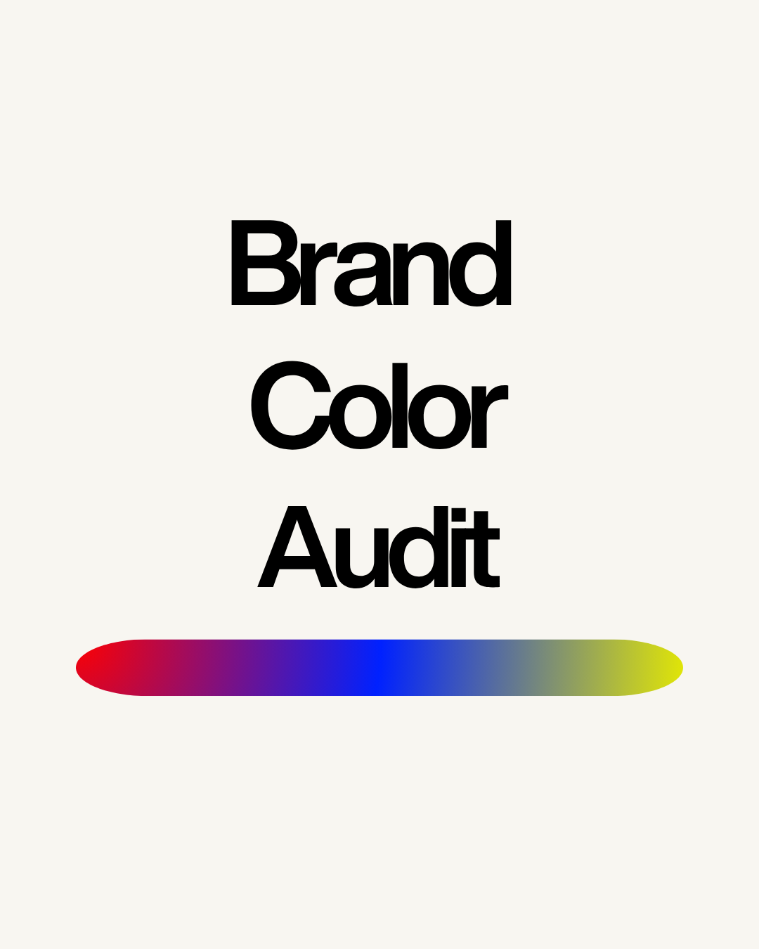 Brand Color Audit