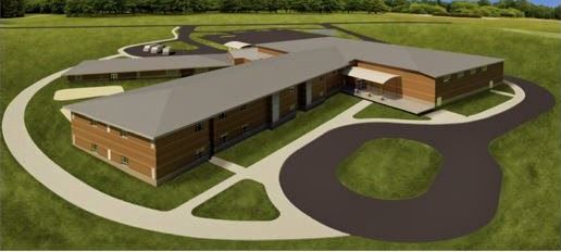 A rendering of the proposed rebuild of Green Valley Elementary.