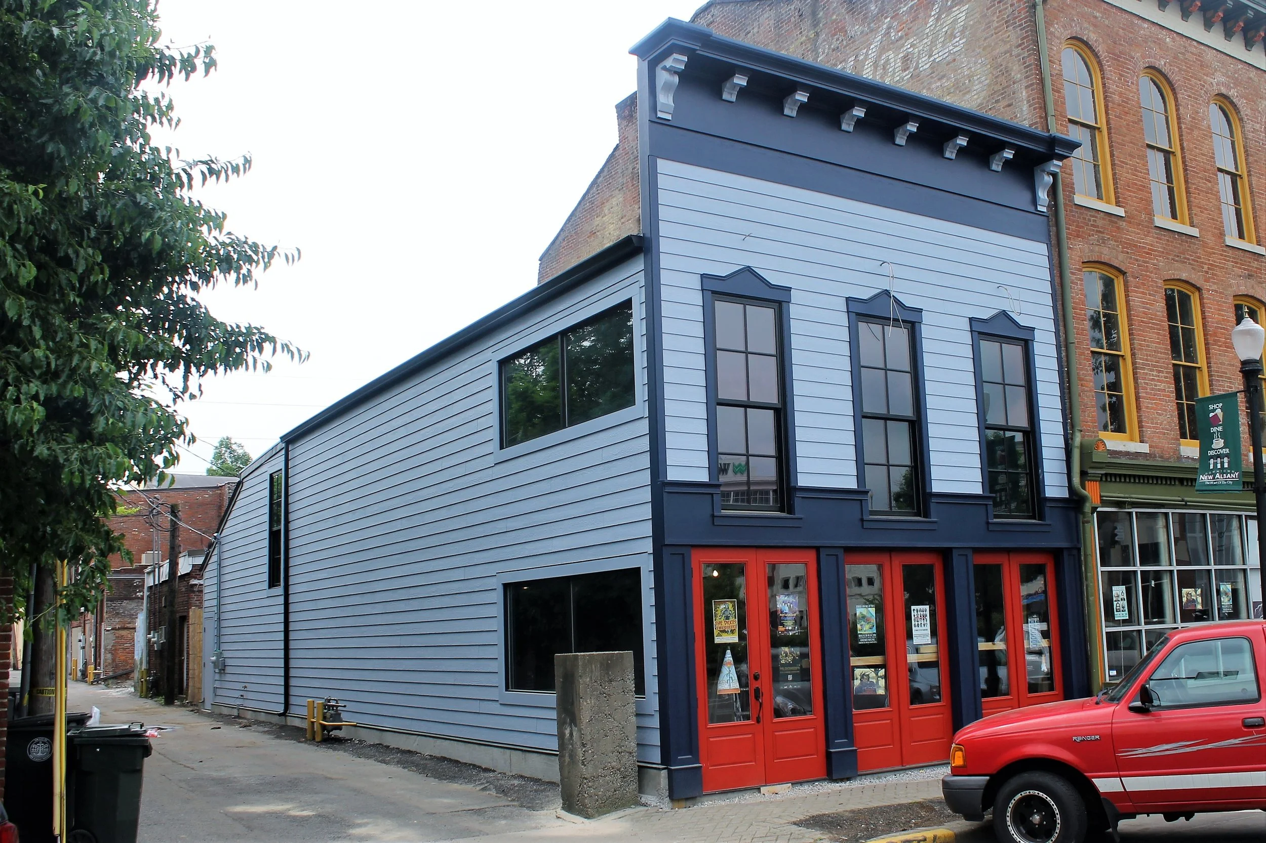 Renovated facade, set to be the home of Pints & Union.