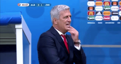 How coaches feel when their players don't do in games what they spend time on in practice.