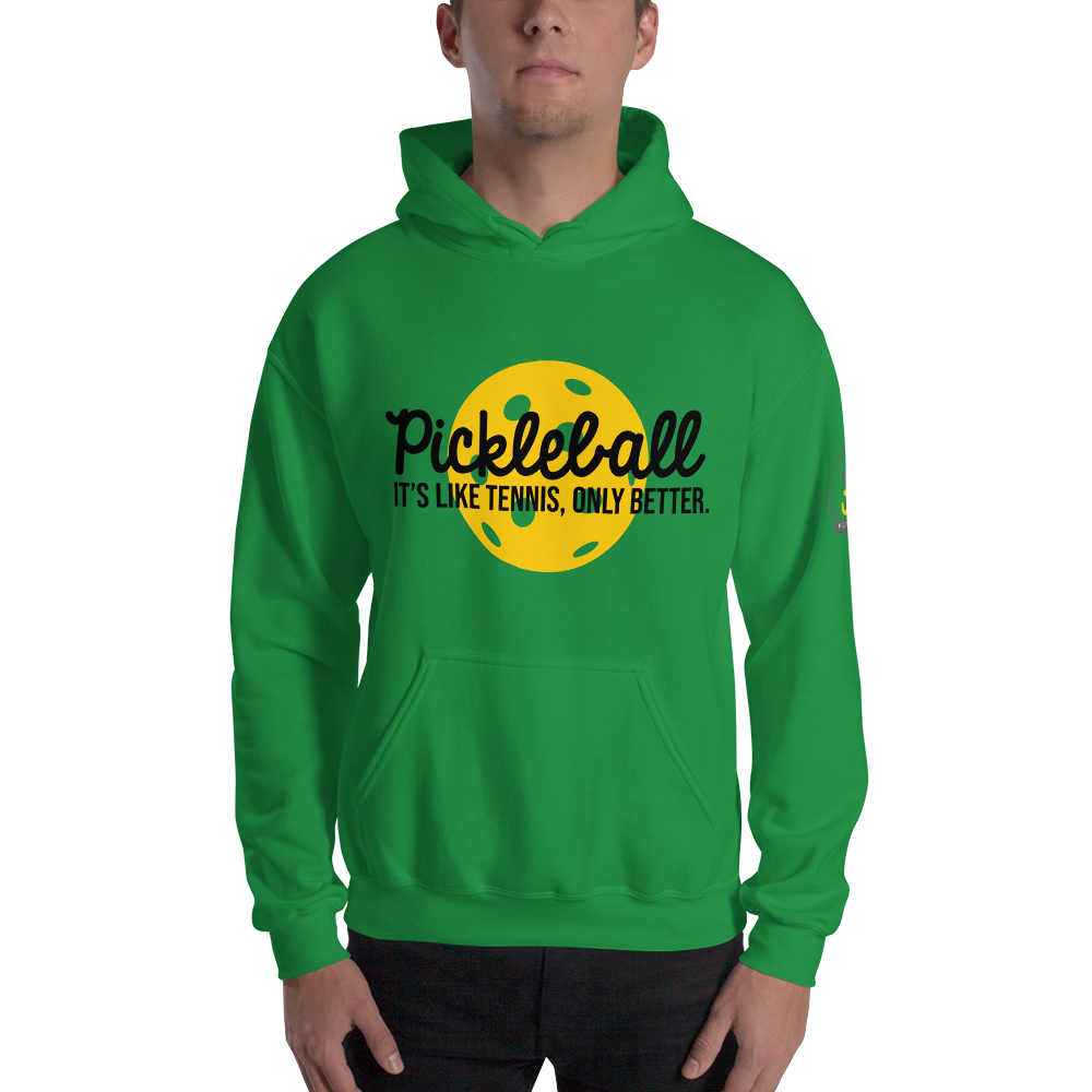 Pickleball are Meant for Stroking.Hooded Sweatshirt 