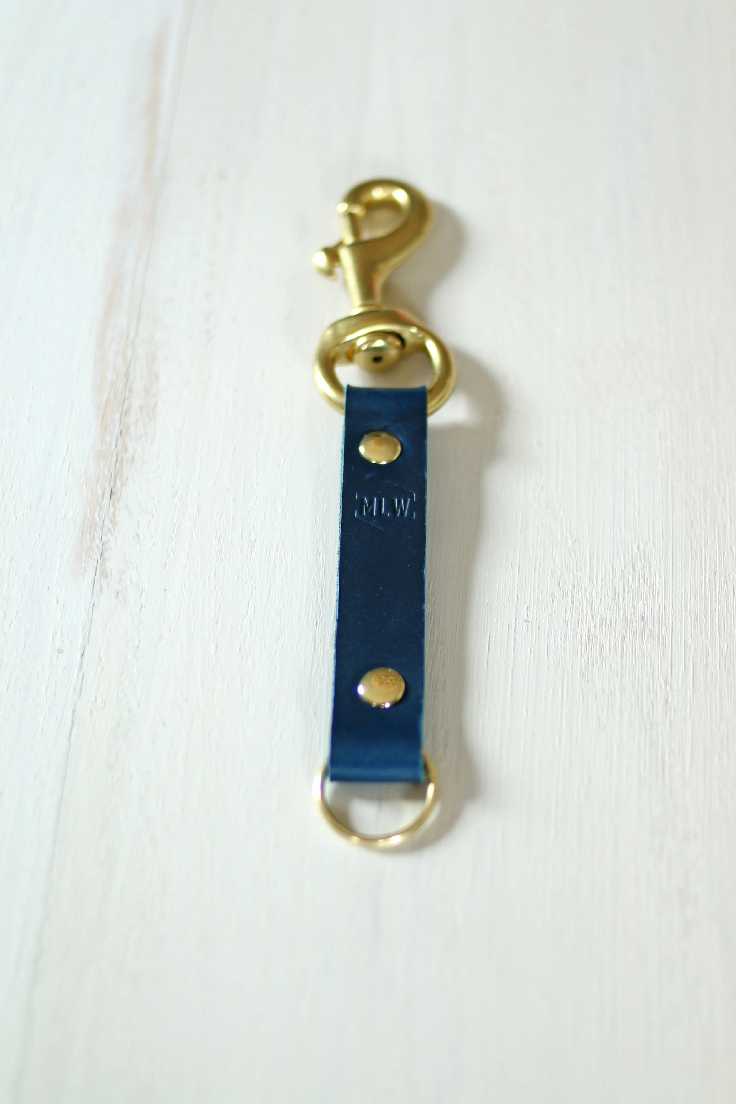 Navy Blue Buttero Large Key Fob.jpg