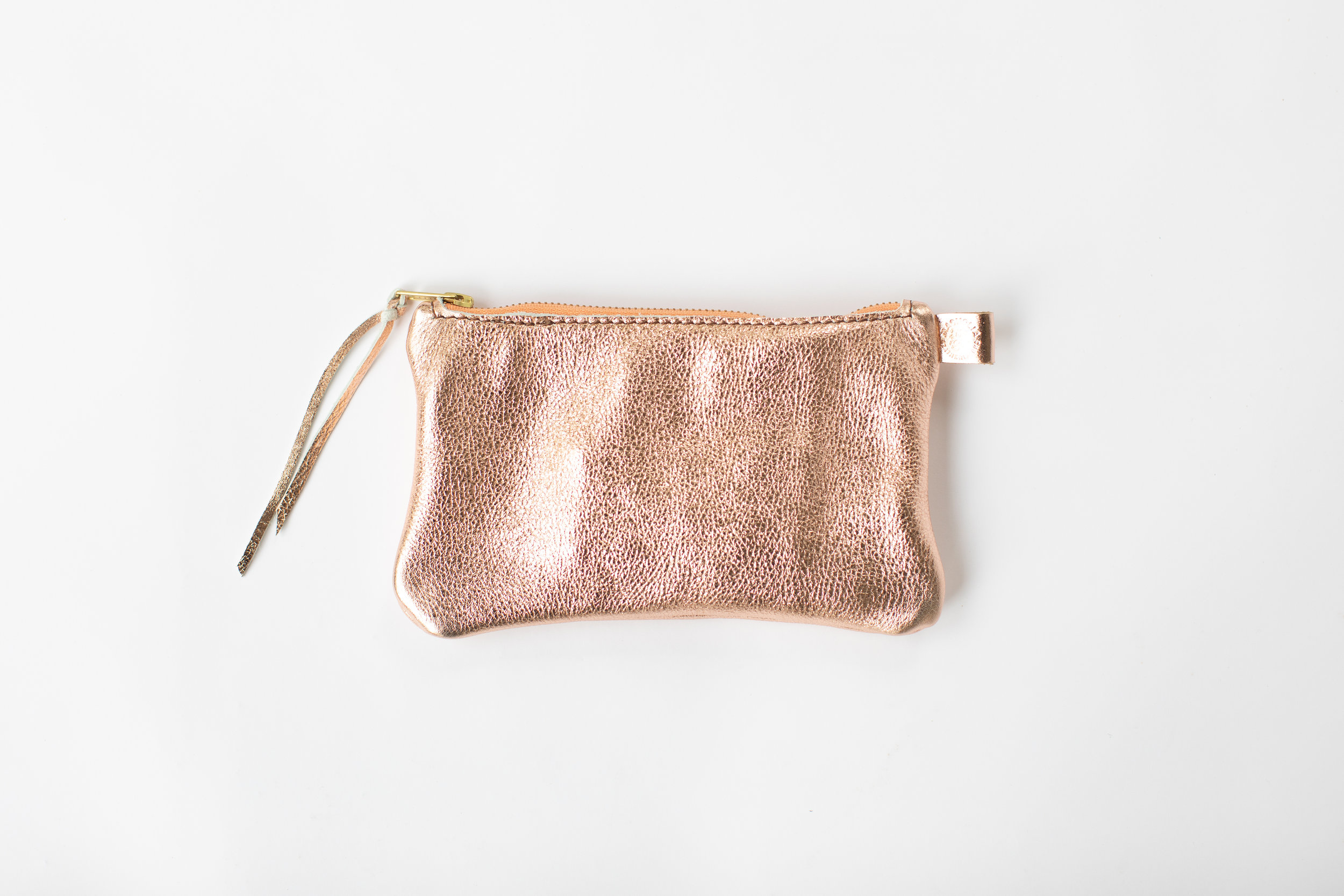 Essential Oil Leather Zipper Pouch — magnolia leatherworks