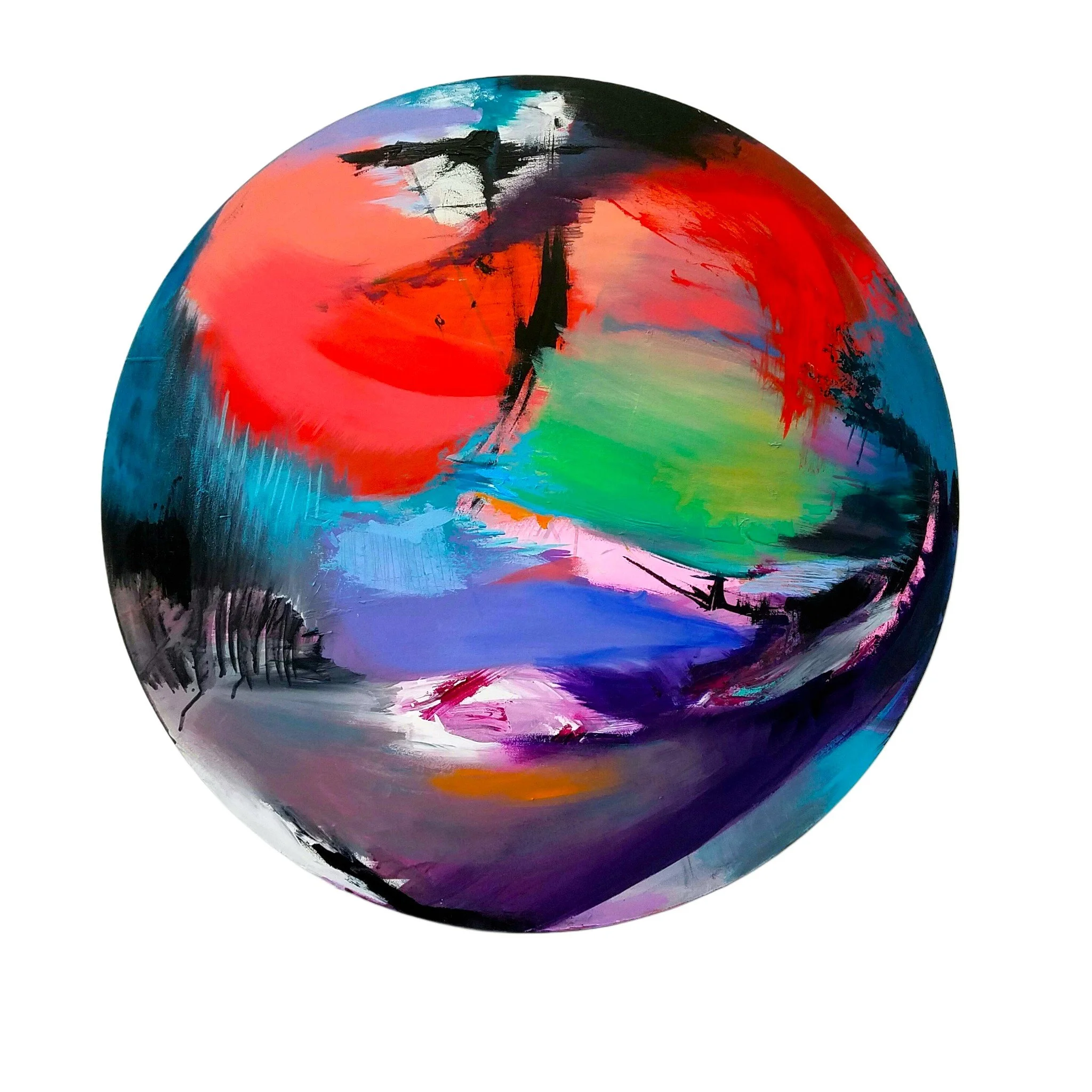 LANDING by Sandra Vucicevic, 2017, abstract 36 in.jpg