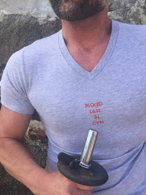 "picked last in gym" tee