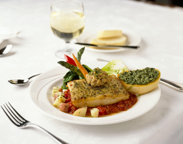 Braised BC Halibut