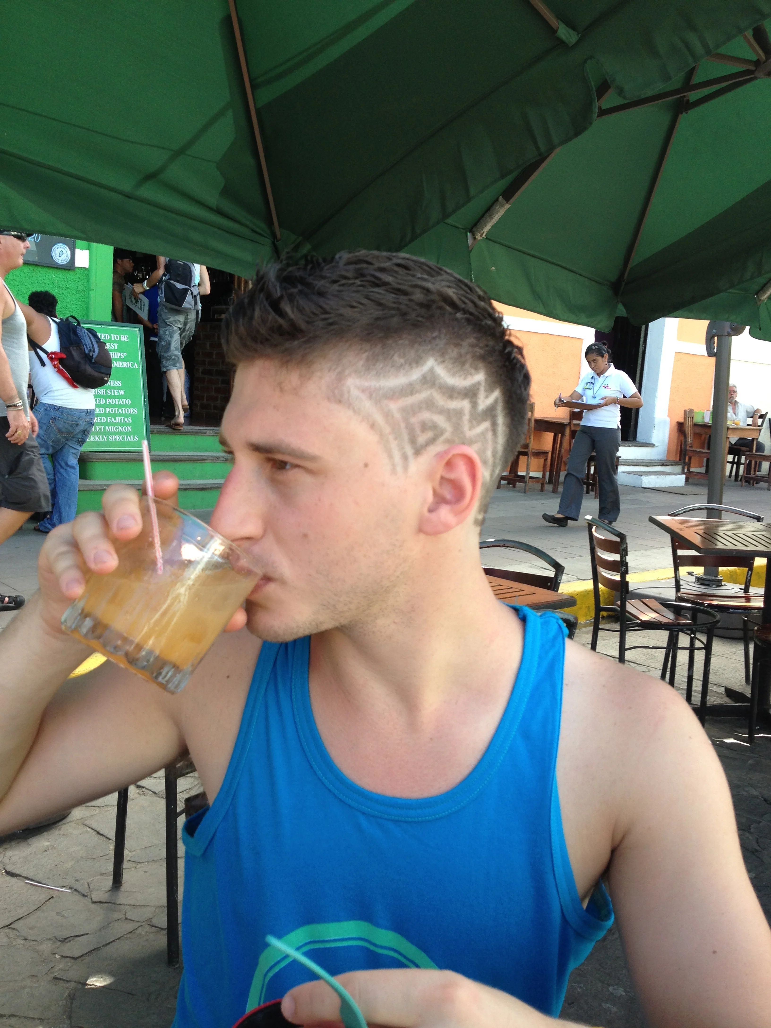 A haircut I no longer have