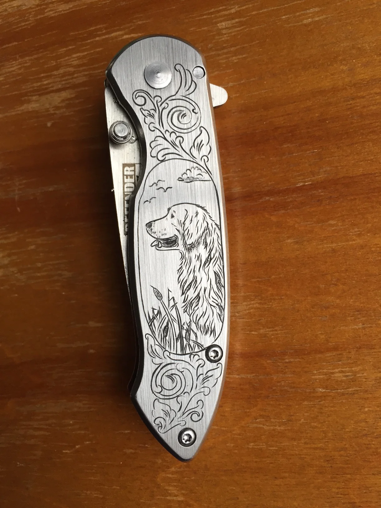 Golden Retriever Knife