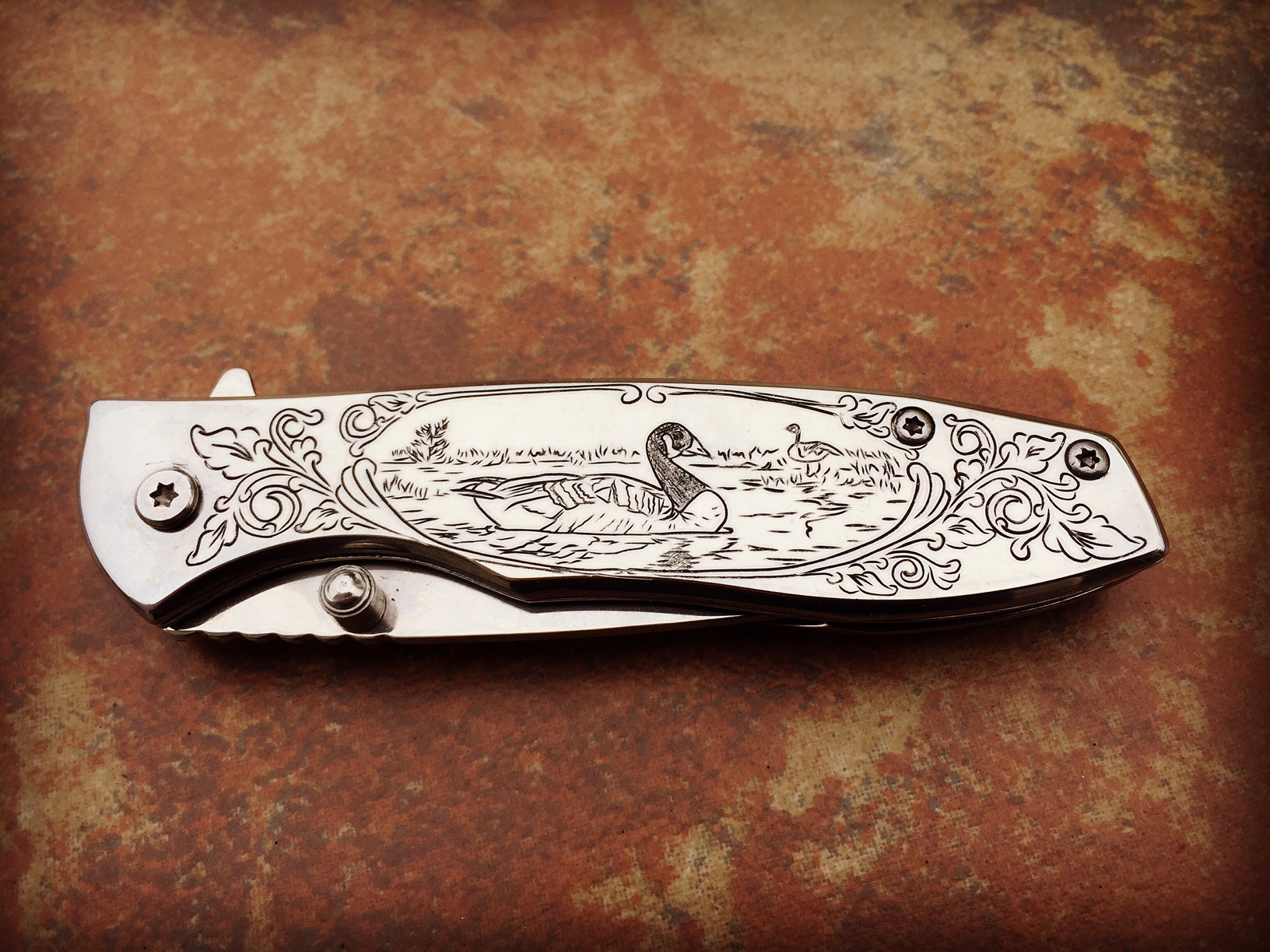 Canadian Geese Knife
