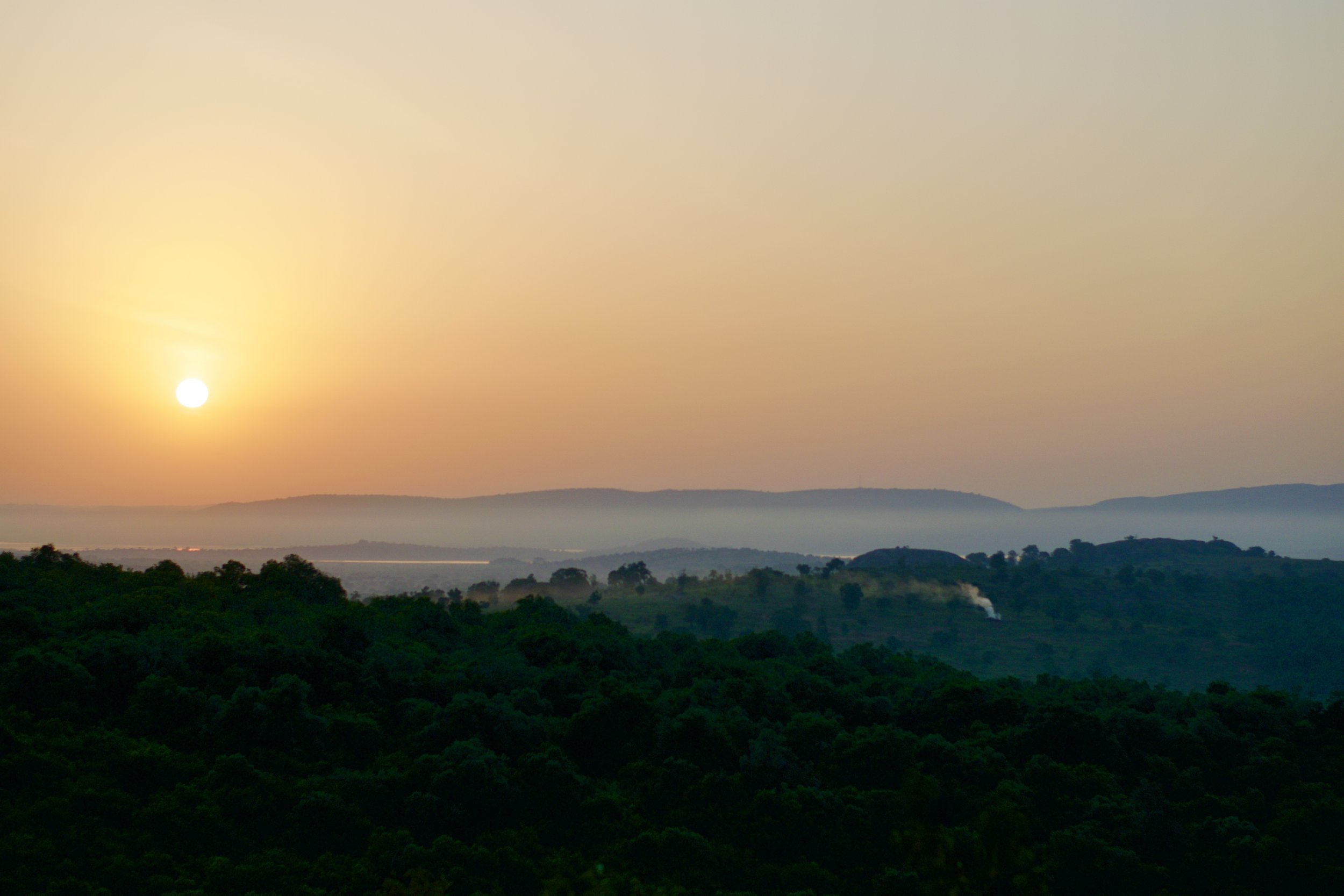 Karyn Anderson (2022) "Sunrise over Lake Mburo National Park, Uganda"