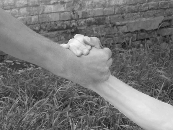 helping hand bw.jpg