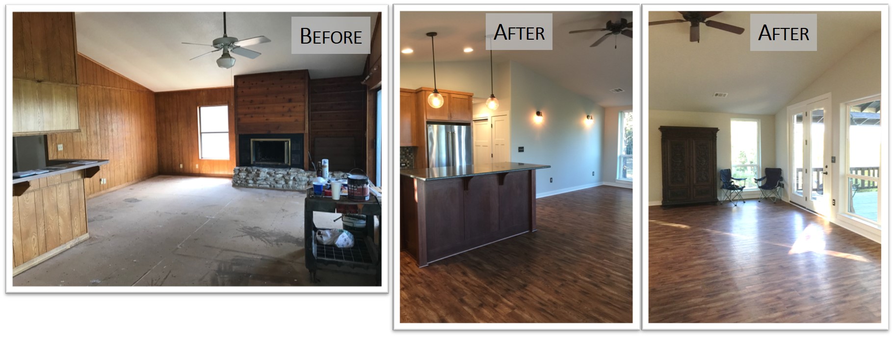 910 PLL, Interior LR, Before and After, Bear Creek Homes.jpg