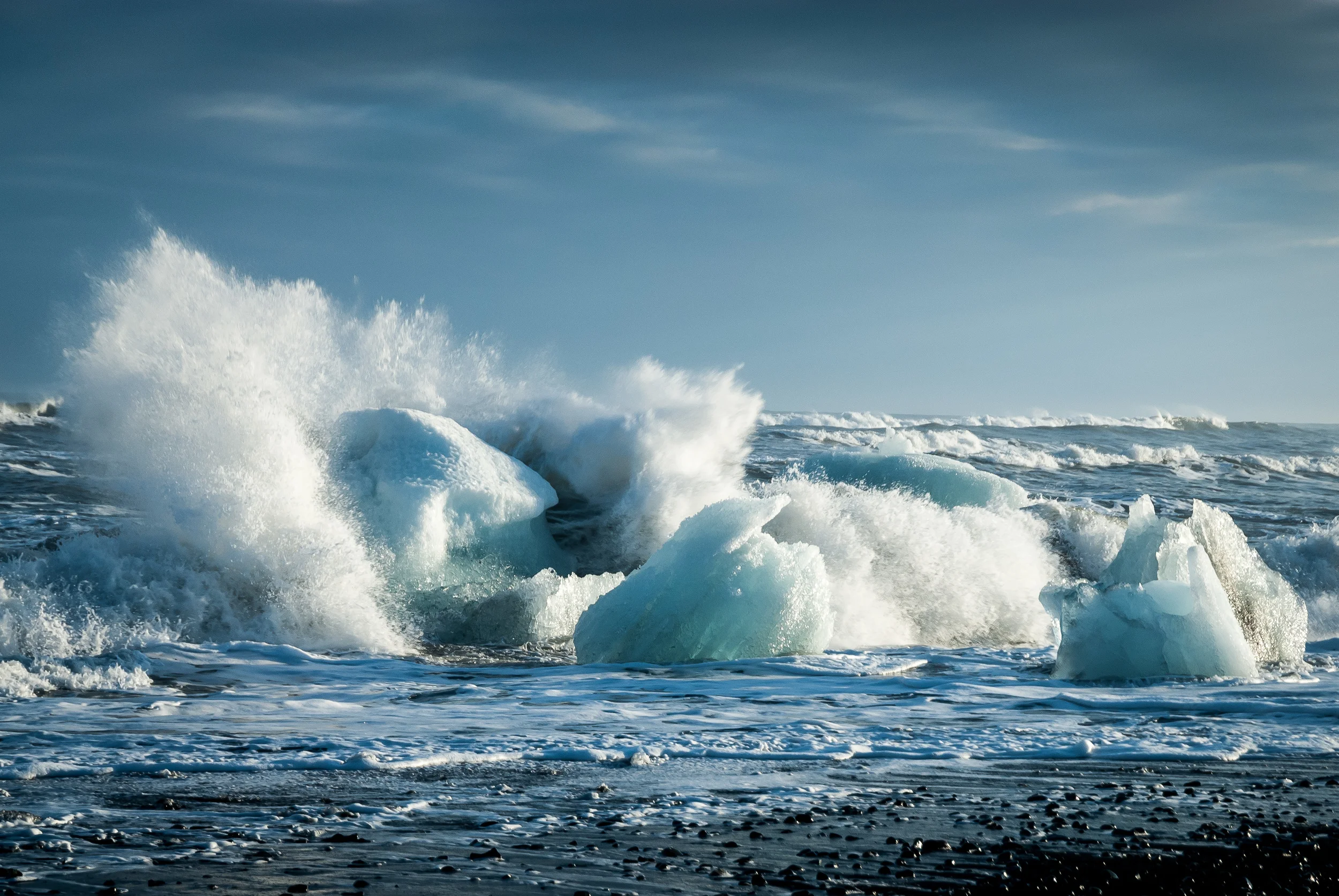 Ice on the Beach