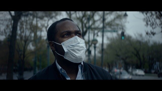 A screenshot from the short film “Stay Home” dealing with the Corona Pandemic.