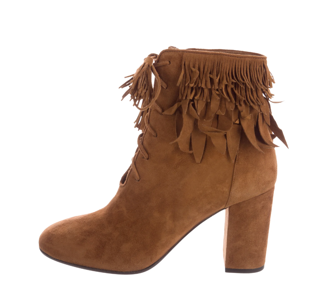 aquazzura lace up boots