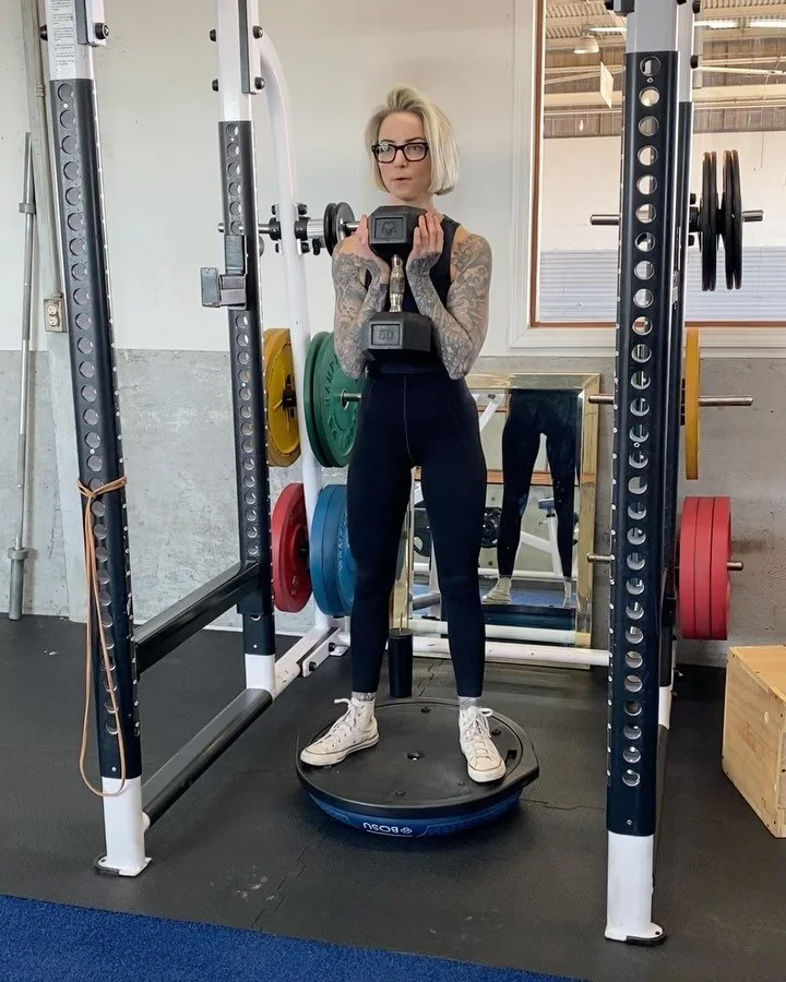 I started working with a trainer because I needed to be held accountable—to be forced to show up and actually do the workout. I thought the gym was a toxic place filled with people that were obsessed with their looks. This trainer showed me tha