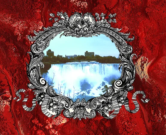 Niagra Falls I Digital Collage Size Variable