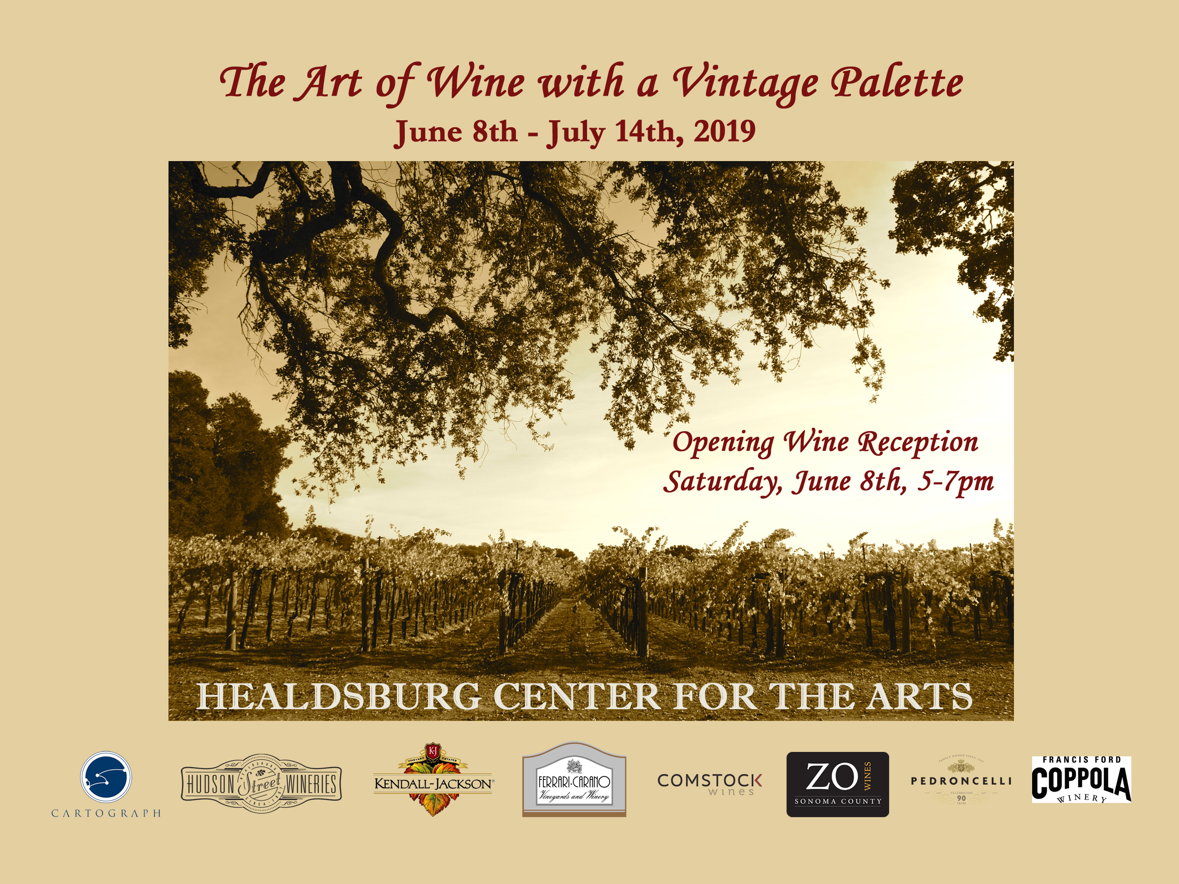    Wine Country Telephone   and   Wine Country Cowboys   included in this exhibition June 8-July 14, 2019 