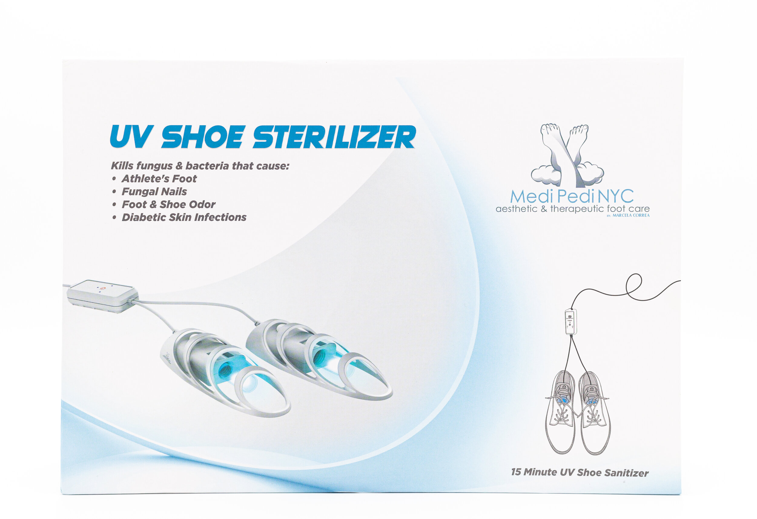 Buy UV Shoe Sanitizer Sterilizer – 99.9% Sterilization Through Ultraviolet  Light and Ozone Sterilization – Innovative Shoe Disinfectant for Improved  Foot Hygiene Online at desertcartFinland