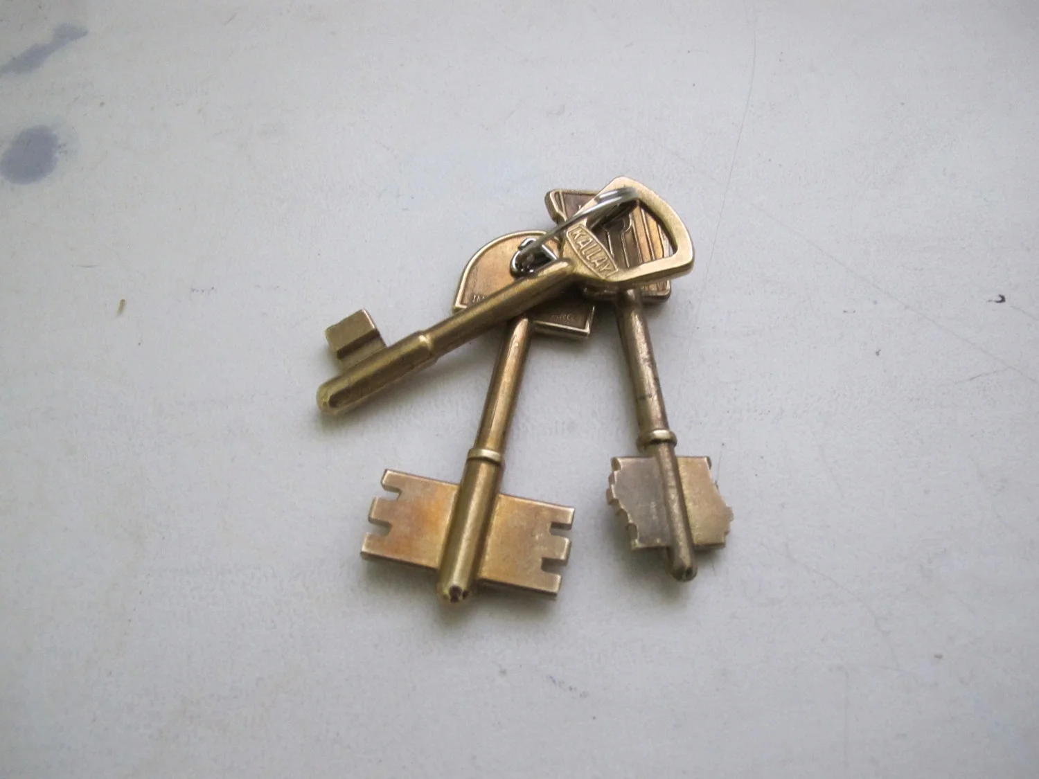 Even the keys are impressive