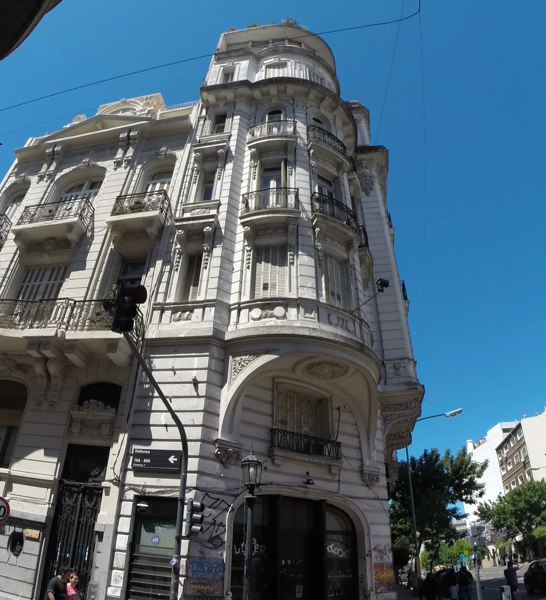 Gorgeous building on Defensa in San Telmo