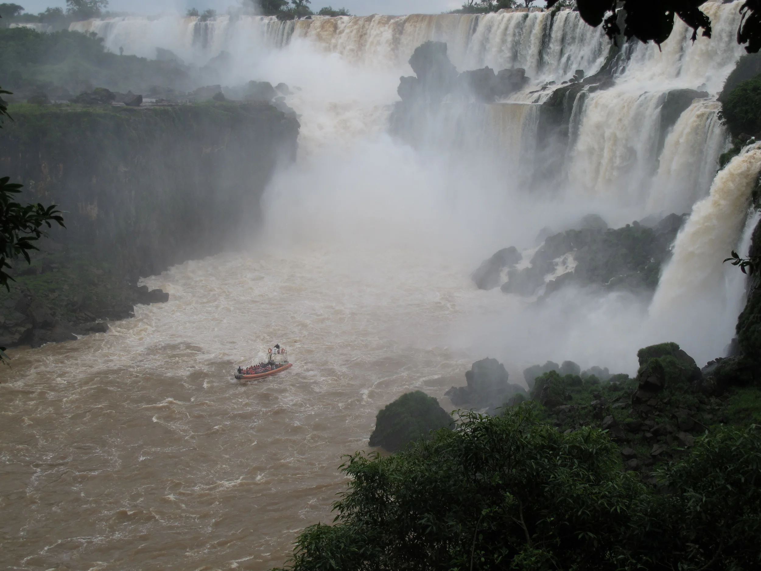 Boat vs Falls