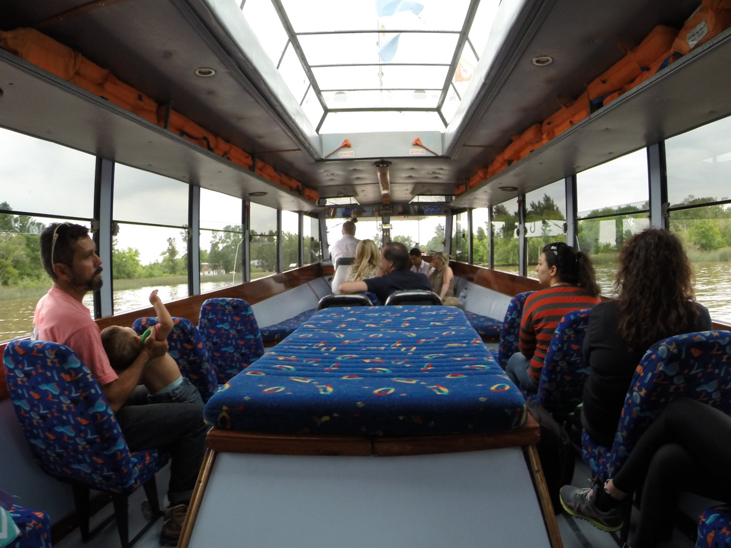 Inside the Boat