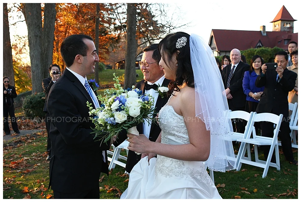 Yueh + Vincent / St. Clement's Castle / Connecticut Wedding