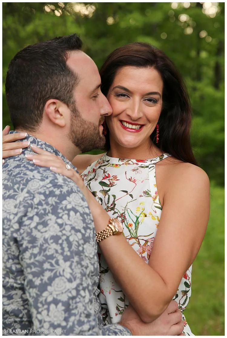 Kim + Nick / Wadsworth Mansion / CT Engagement Photographer