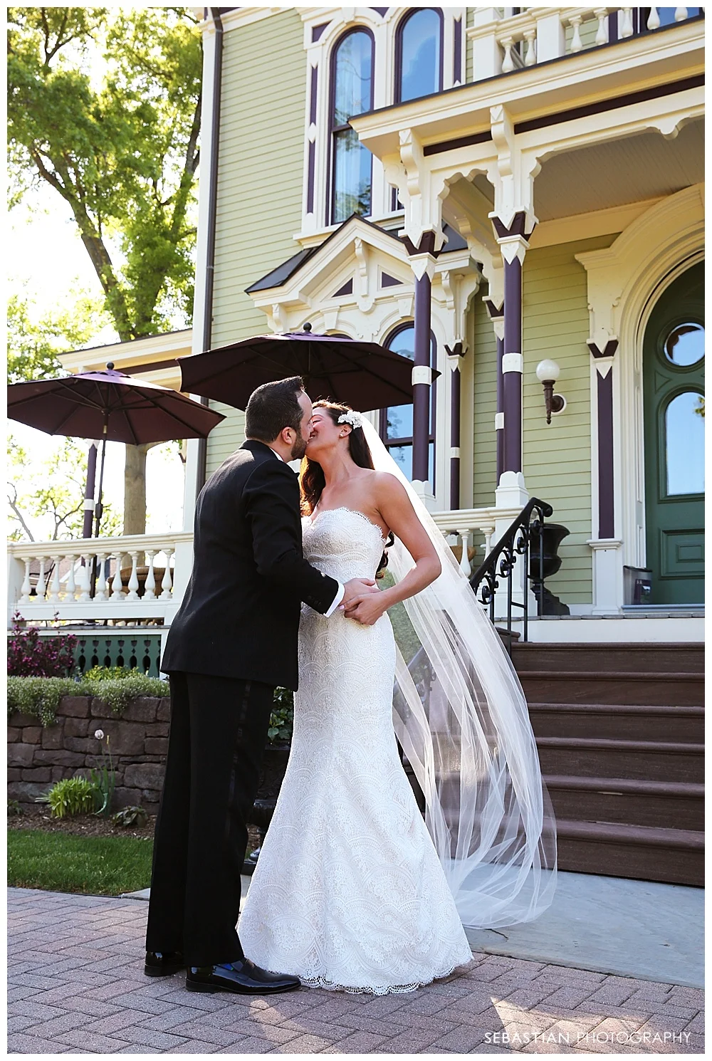 Kim + Nick / Silas Robbins House / St. Clement's Castle / CT Wedding Photography