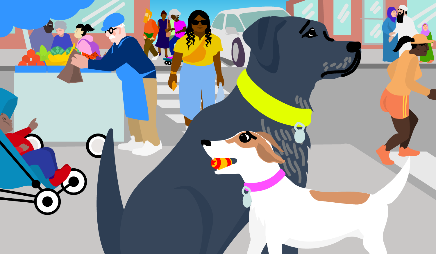  Roco and Nayla end up lost in the city!  