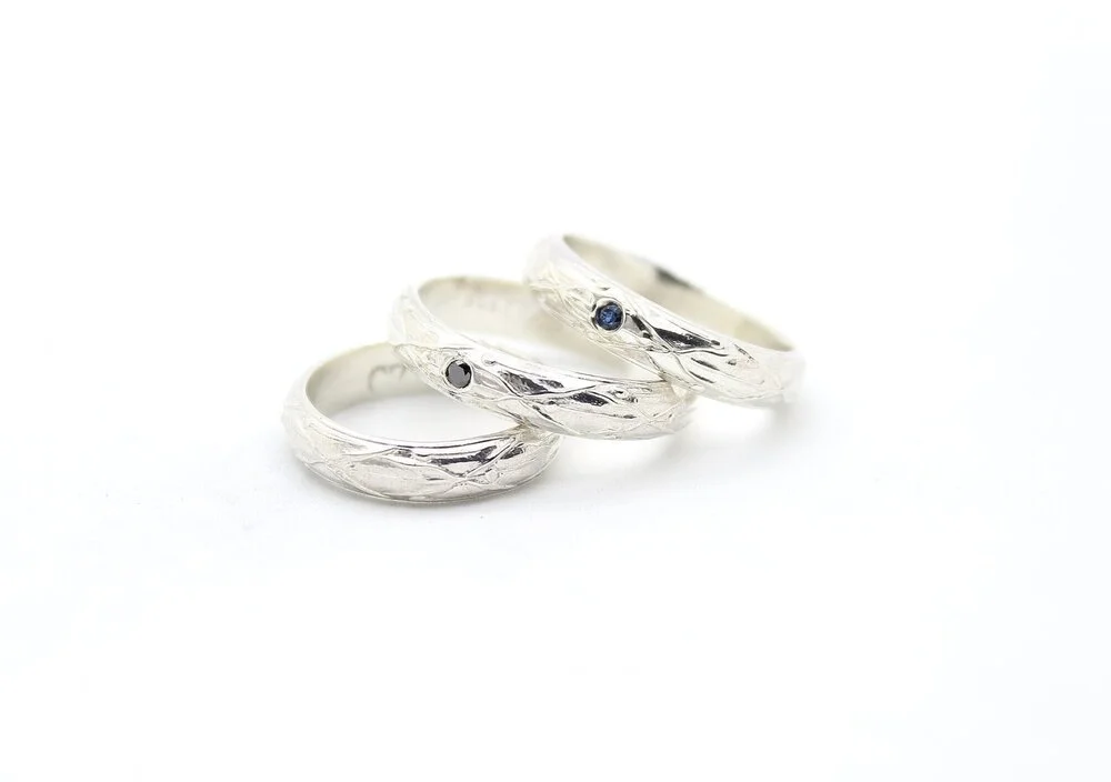 Patterned Wedding Band