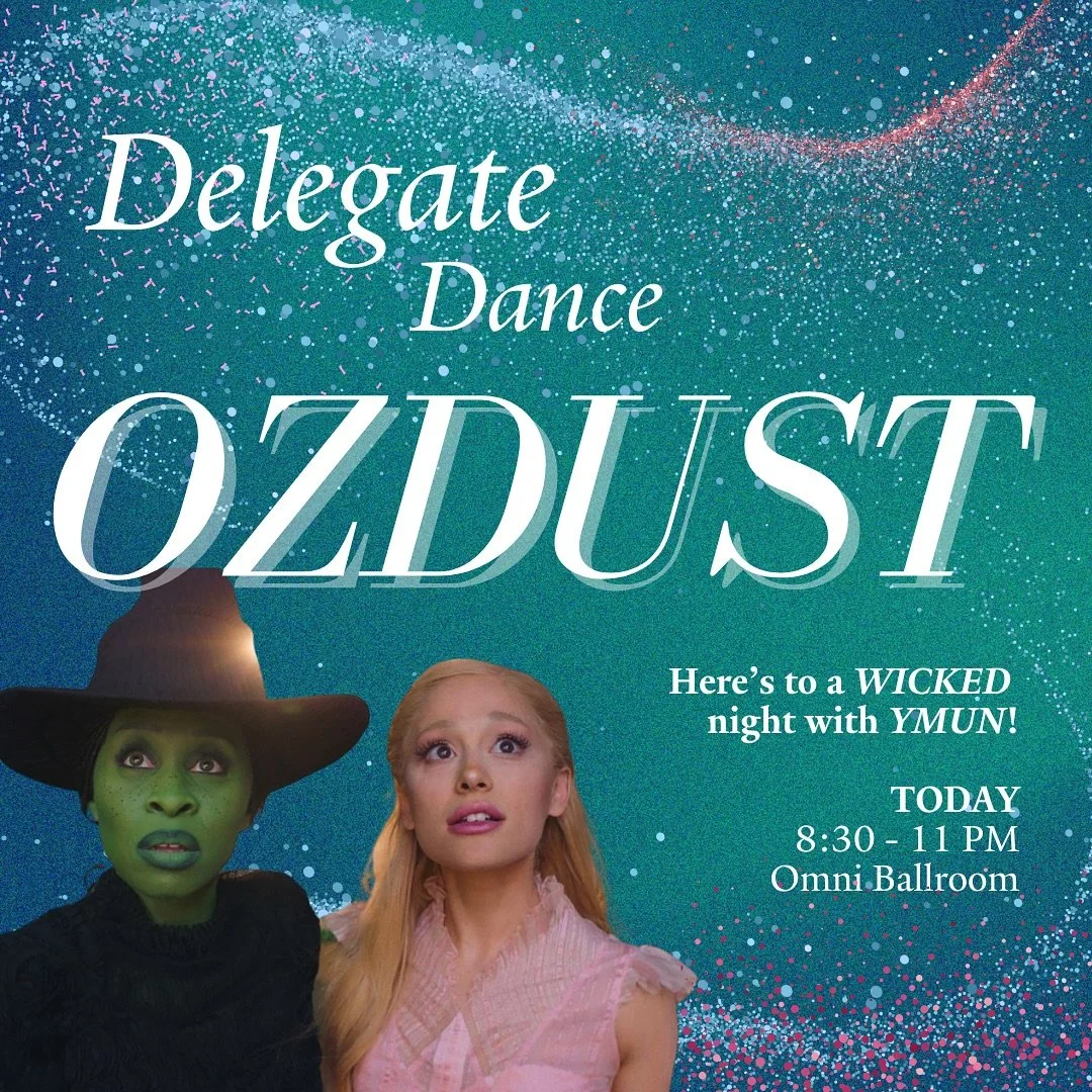 We can&rsquo;t wait to see all our amazing delegates at TONIGHT&rsquo;s dance! Who&rsquo;s ready for a WICKED night?!