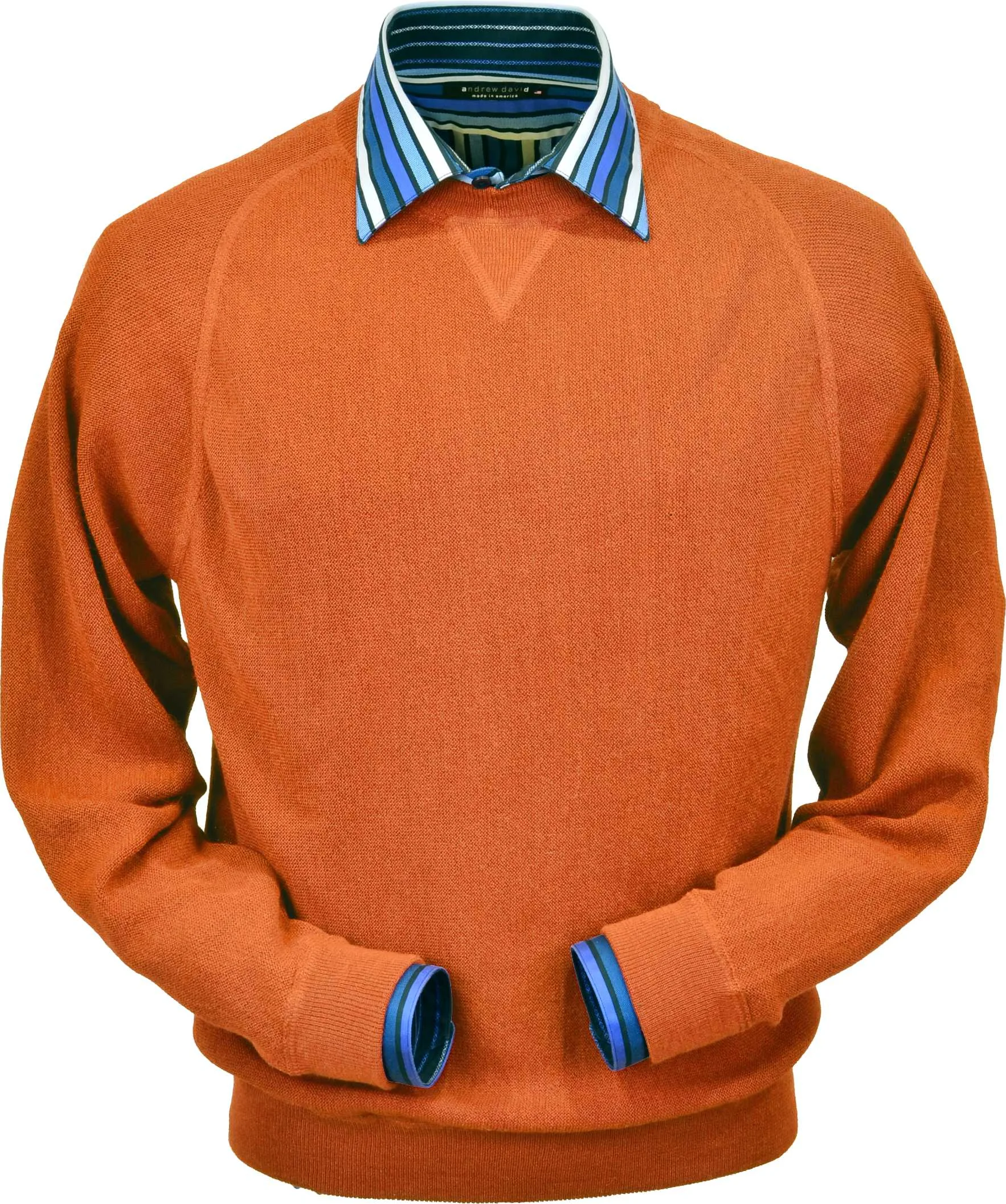 Orange Sweatshirt Baby Alpaca (BASL101o-522)