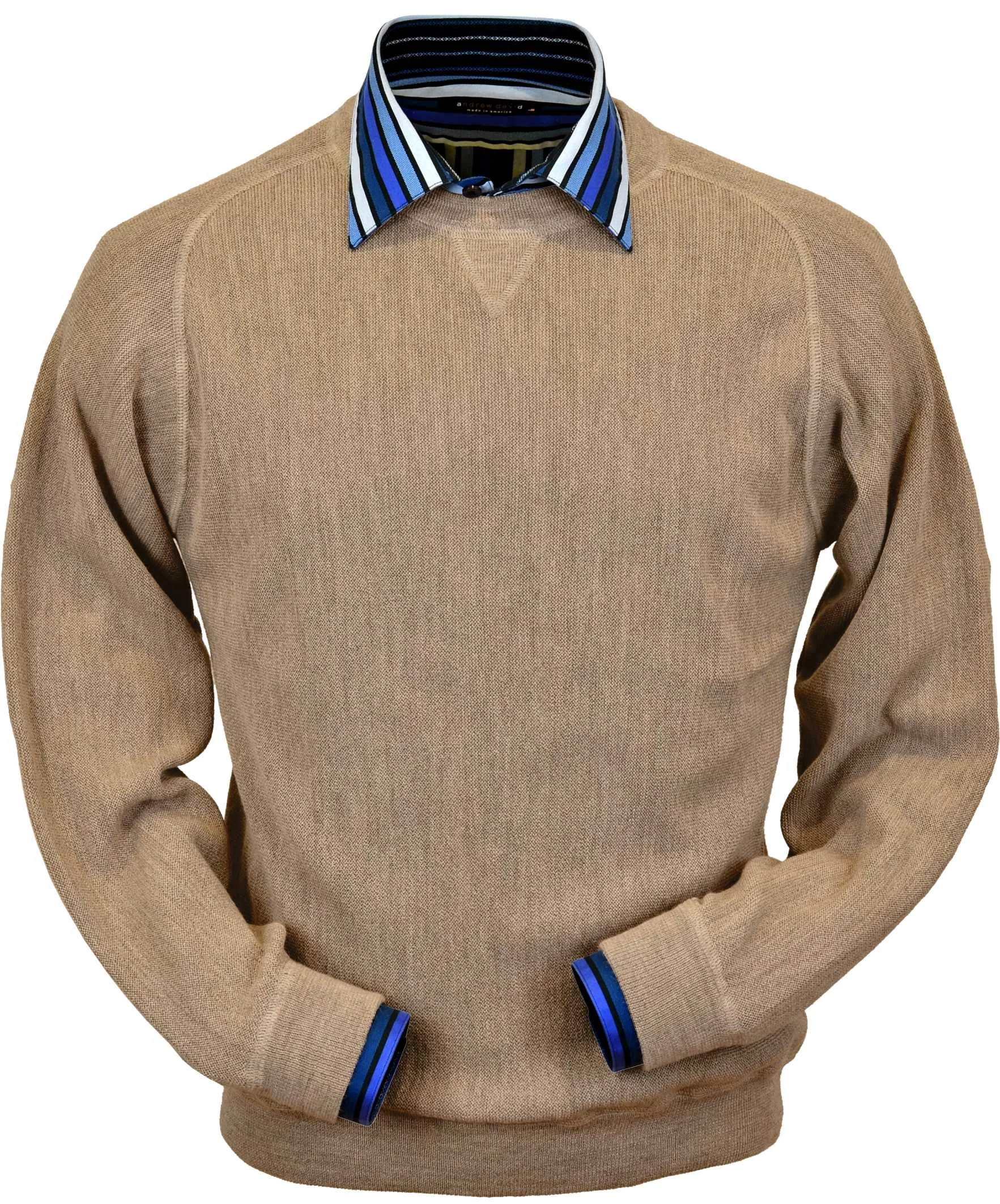 Oatmeal Heather Sweatshirt Baby Alpaca (BASL101o-404)