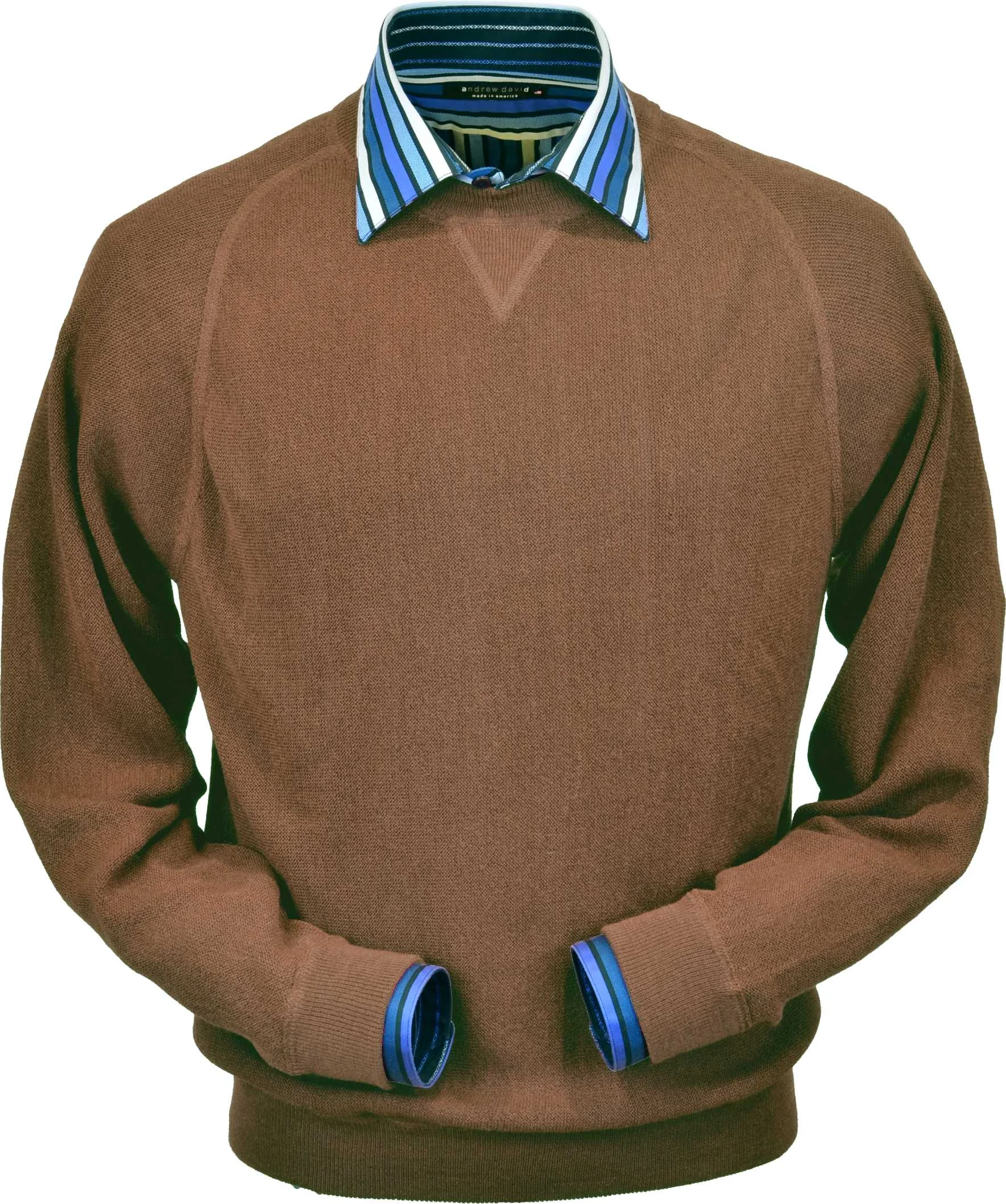 Camel Sweatshirt Baby Alpaca (BASL101o-422)