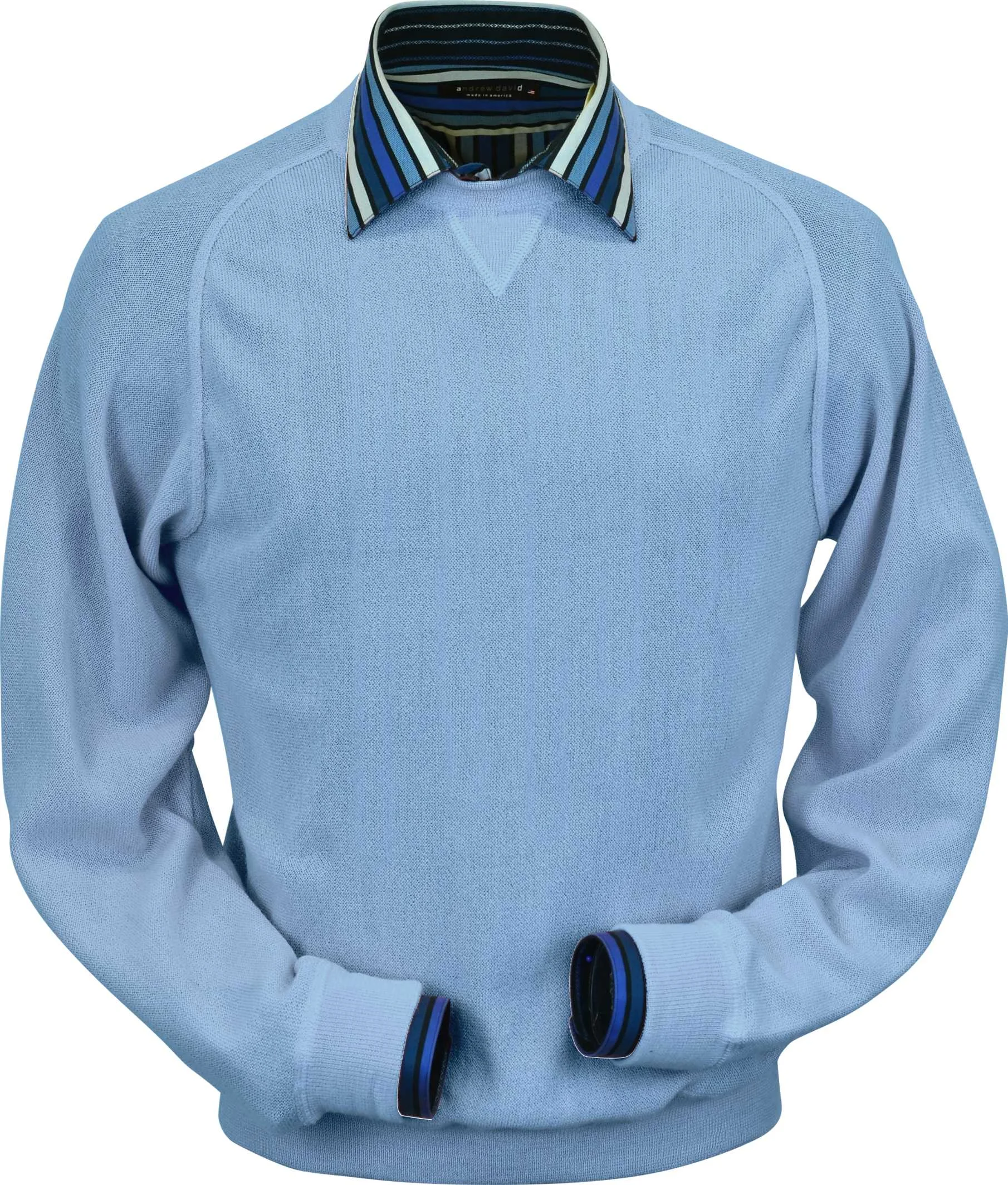 Copy of Sky Blue Sweatshirt Baby Alpaca (BASL101-F92)