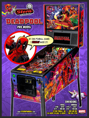 DEADPOOL PRO PINBALL