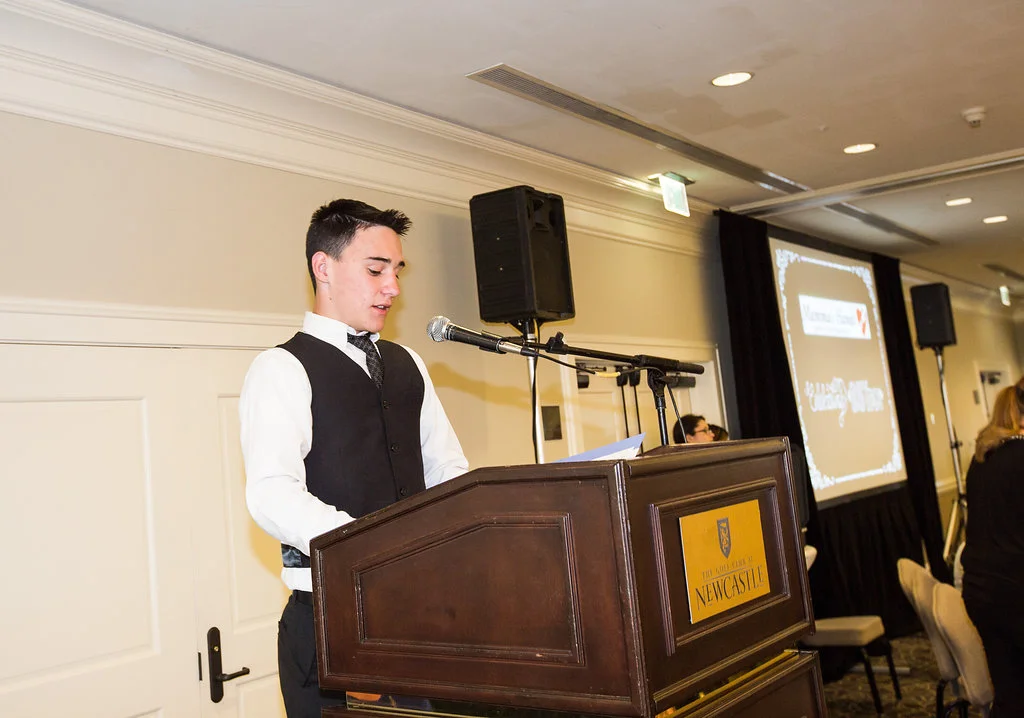  Noah, another graduate of the House of Hope shared his experience of overcoming trials and looking to the future 