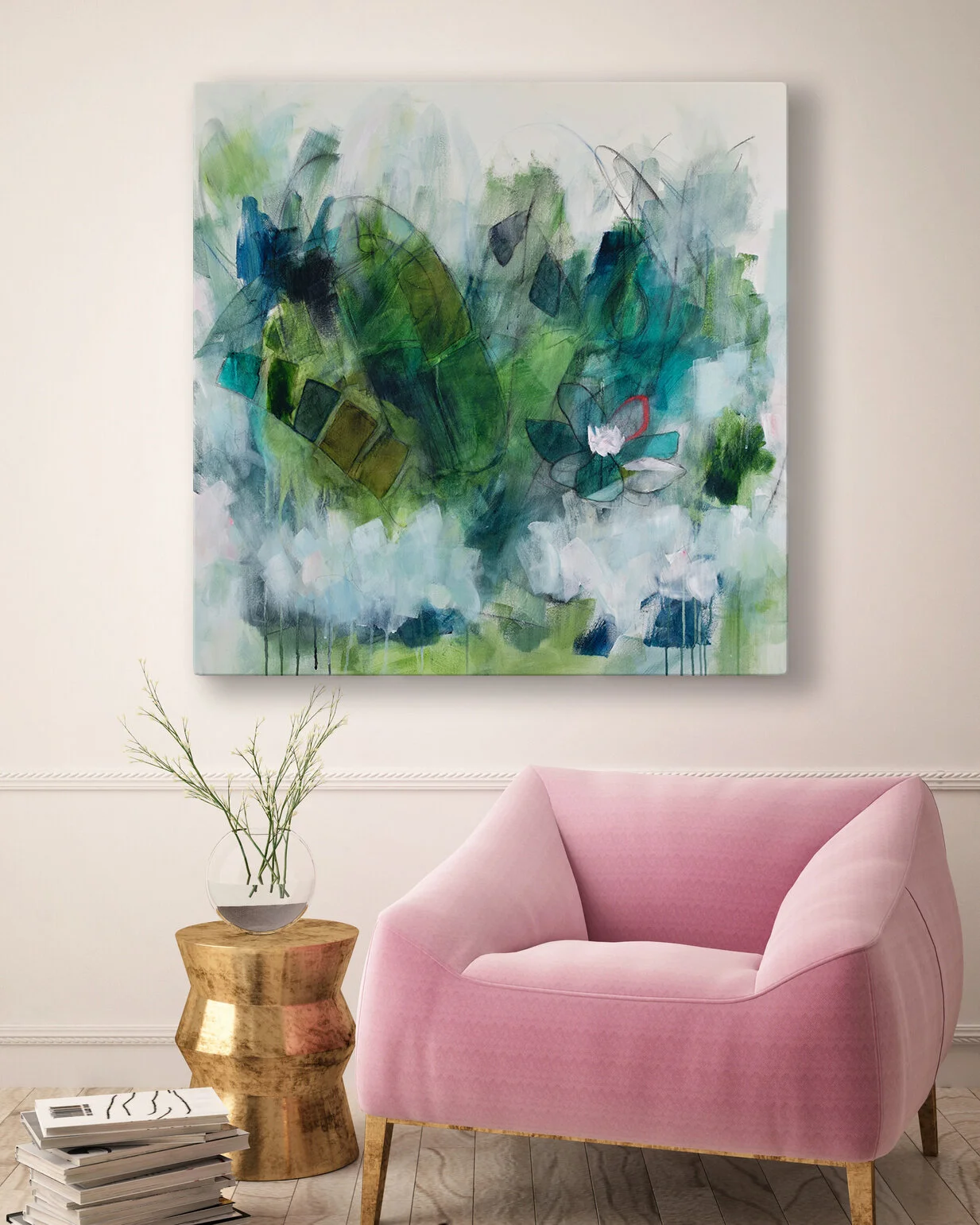 JULIE BRETON TROPICAL LUST PINK VELVET CHAIR.jpg