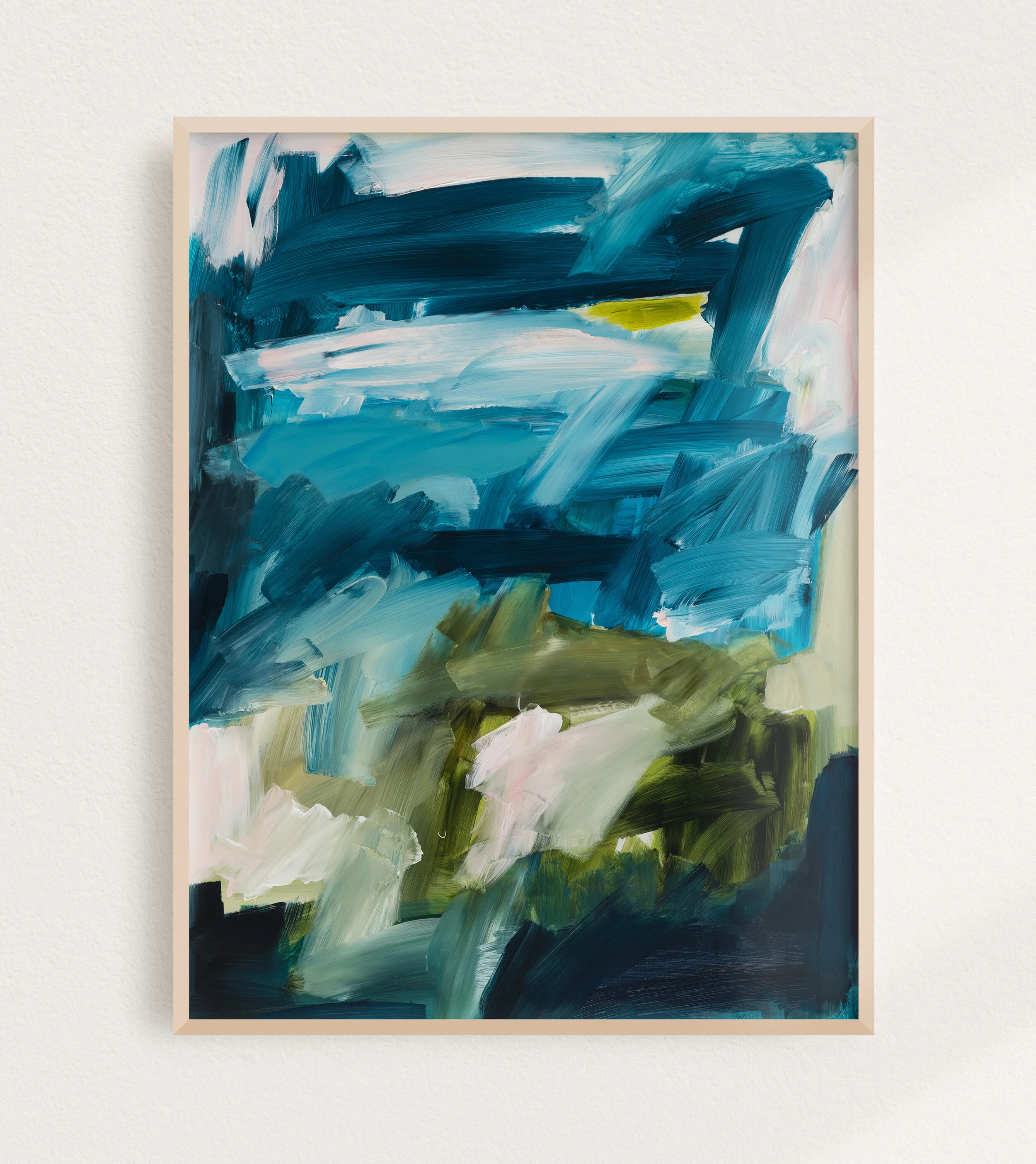 JULIE BRETON ART | MÉMORIES No.6 - bold abstract painting