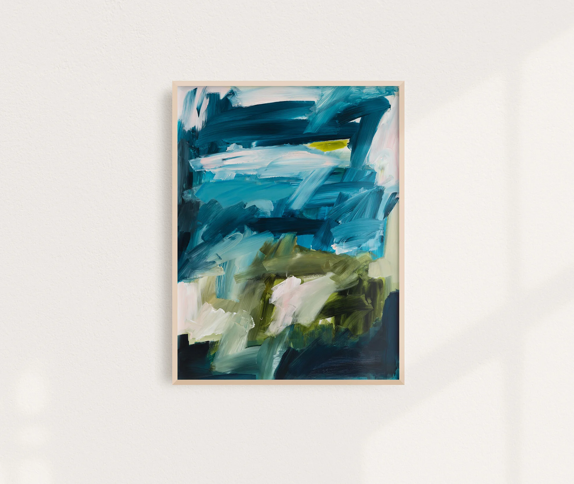 JULIE BRETON ART | MÉMORIES No.6 - bold abstract painting