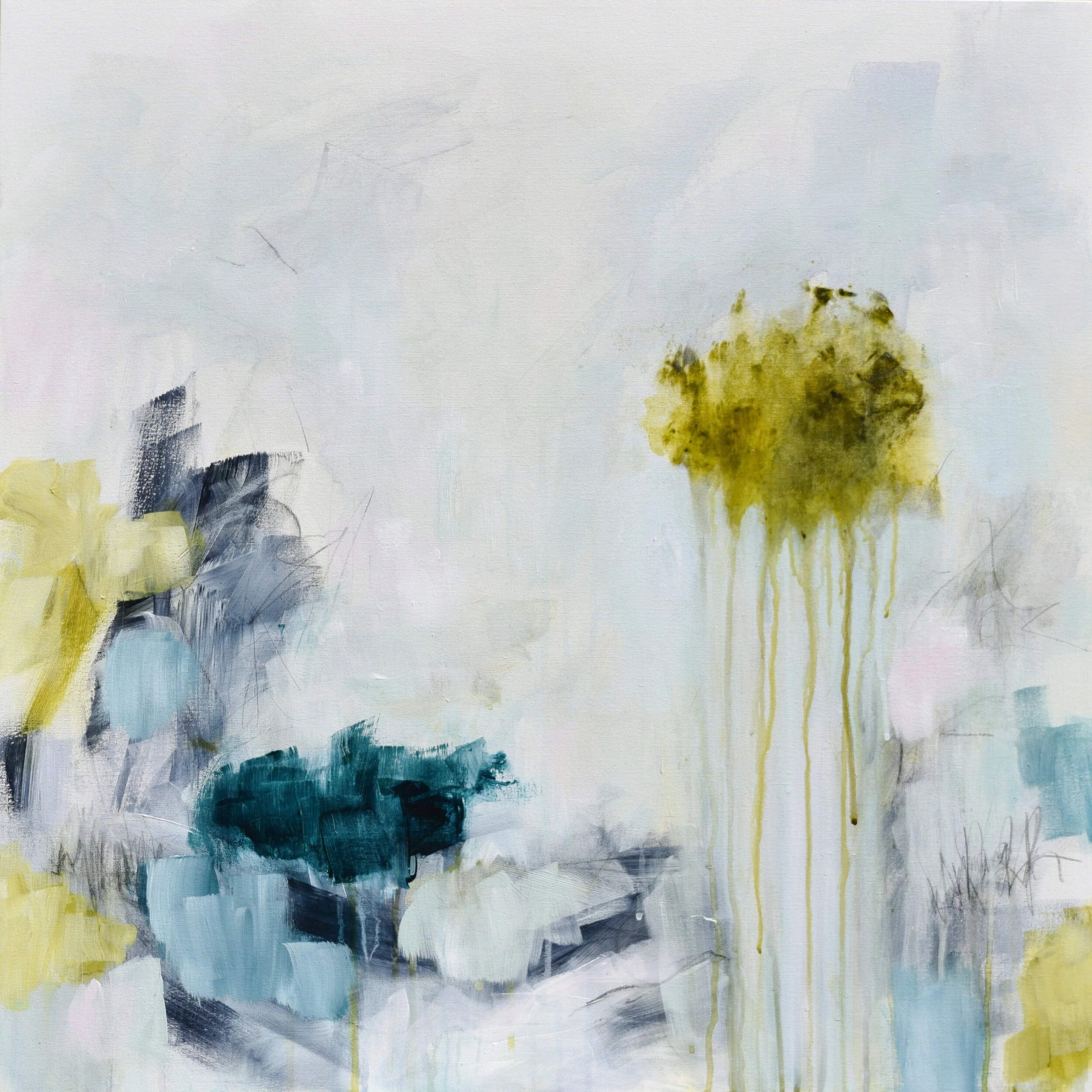 JULIE BRETON ART | ANTIDOTE II abstract landscape