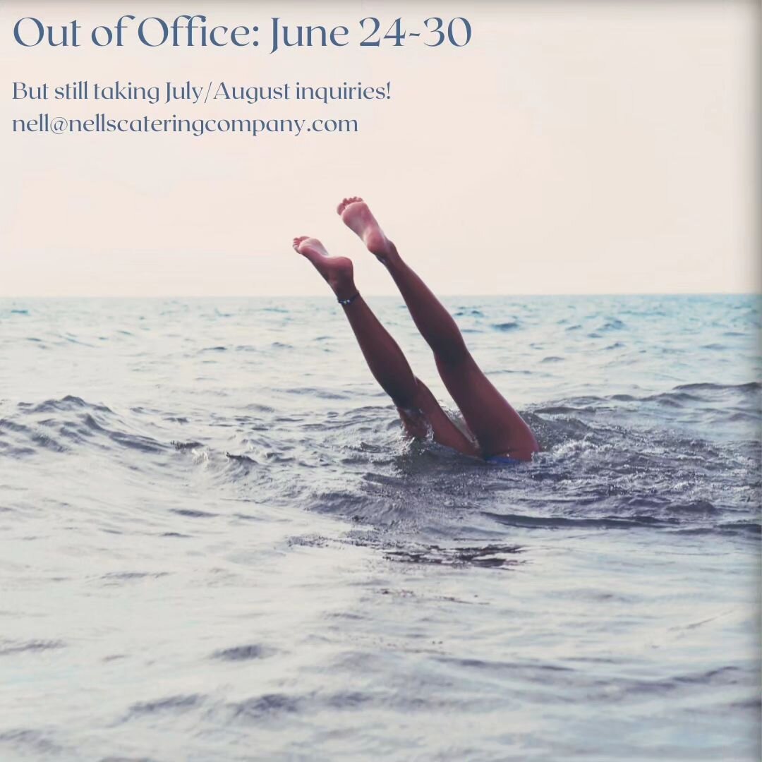 OUT OF OFFICE: June 24-30. But still taking all inquiries, especially for July/August! Link in bio.

#vacaymode 
#leavinginjuneisforquitters 
#sunsoutbunsout🍑