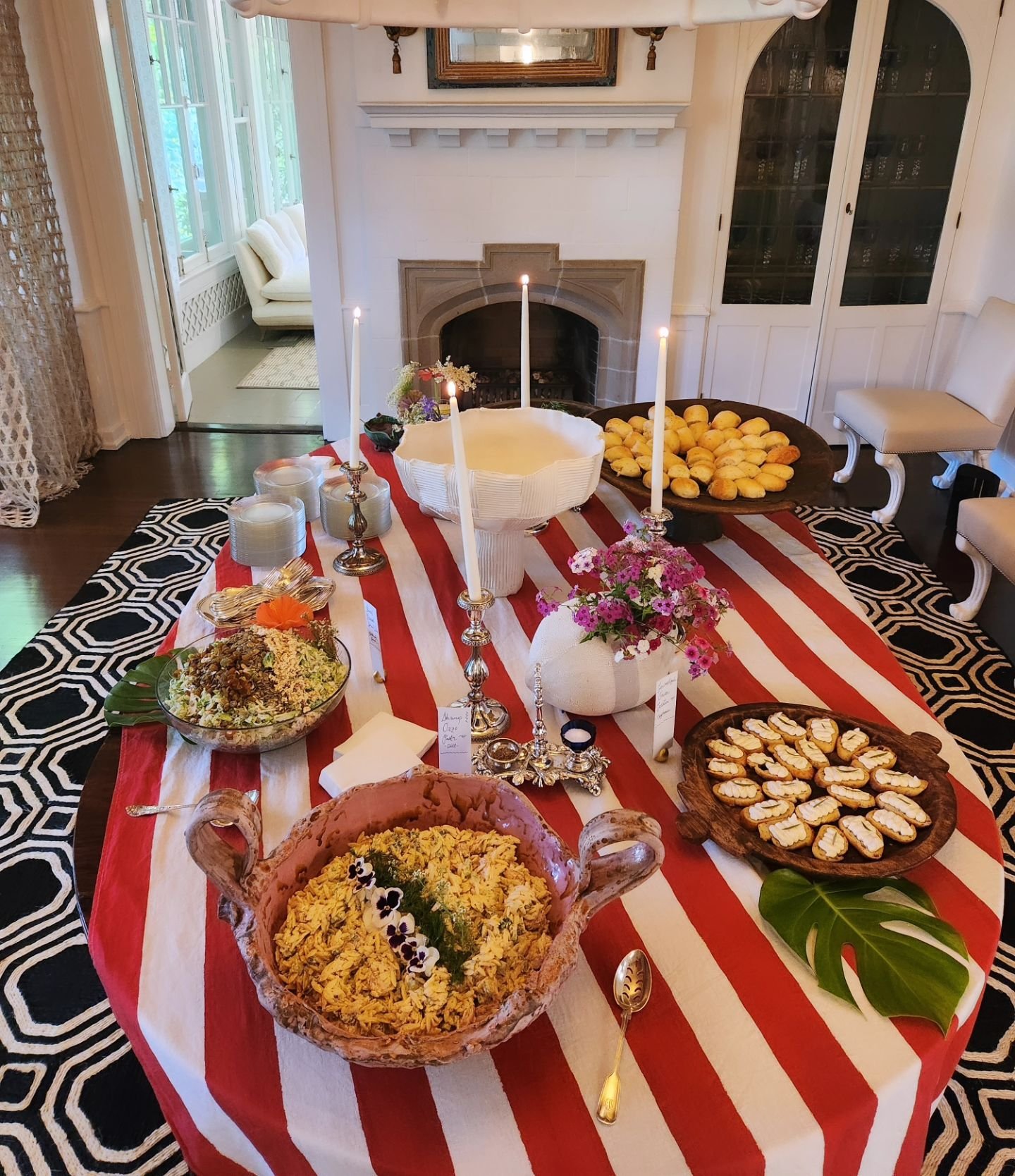 A lovely retirement event on the Park. 

#audubonpark 
#retirementparty 
#familystyle 
#springevents 
#stripesonstripes