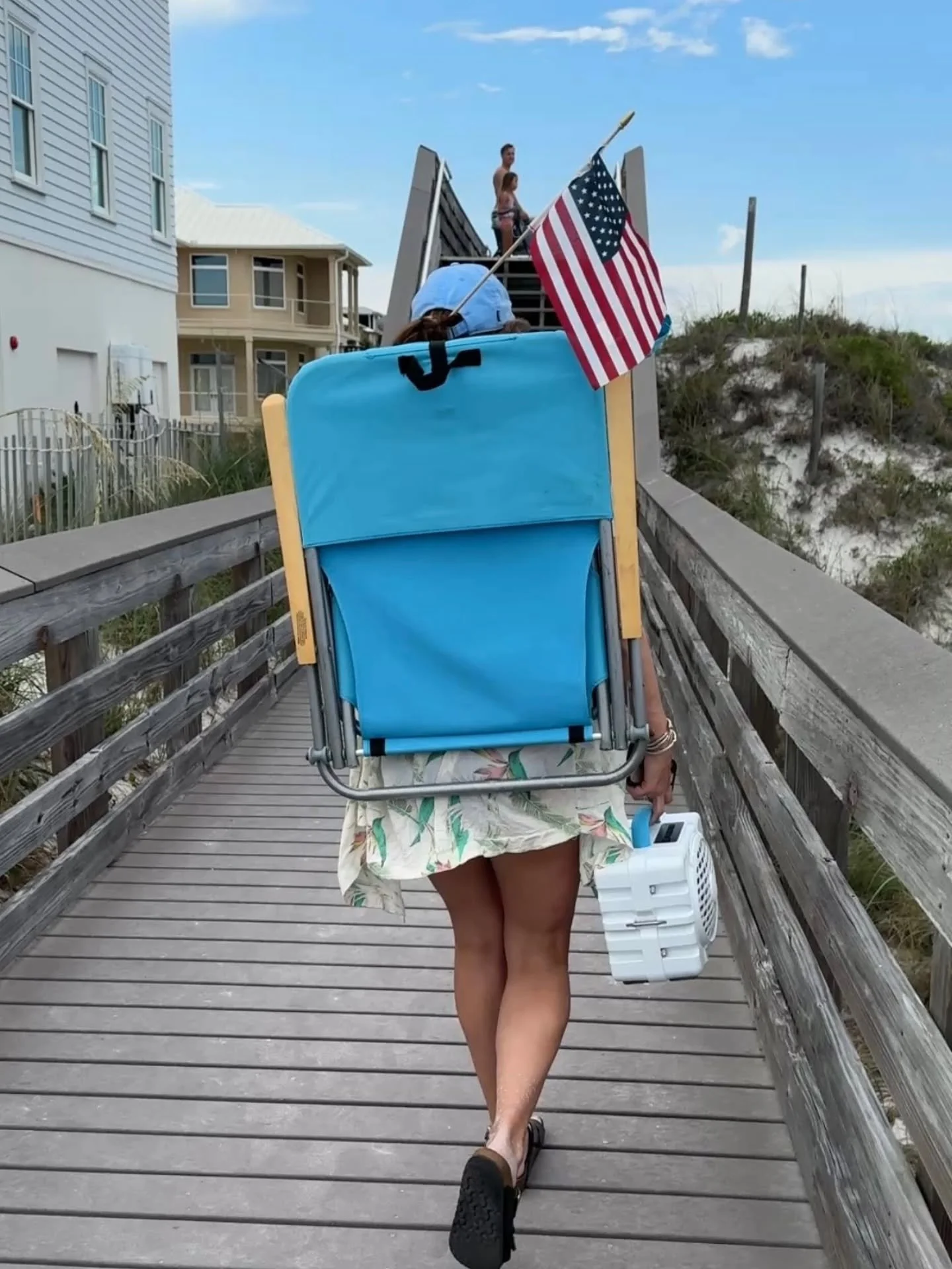 Salty hair, don't care at Dee Dee + Woo Woo's. 

#churchilldunesII
#fourthofjuly🇺🇸 
#independenceday
#fourthofjulyvignette
#makingmemories 
#blendinin 
#shrimpboil