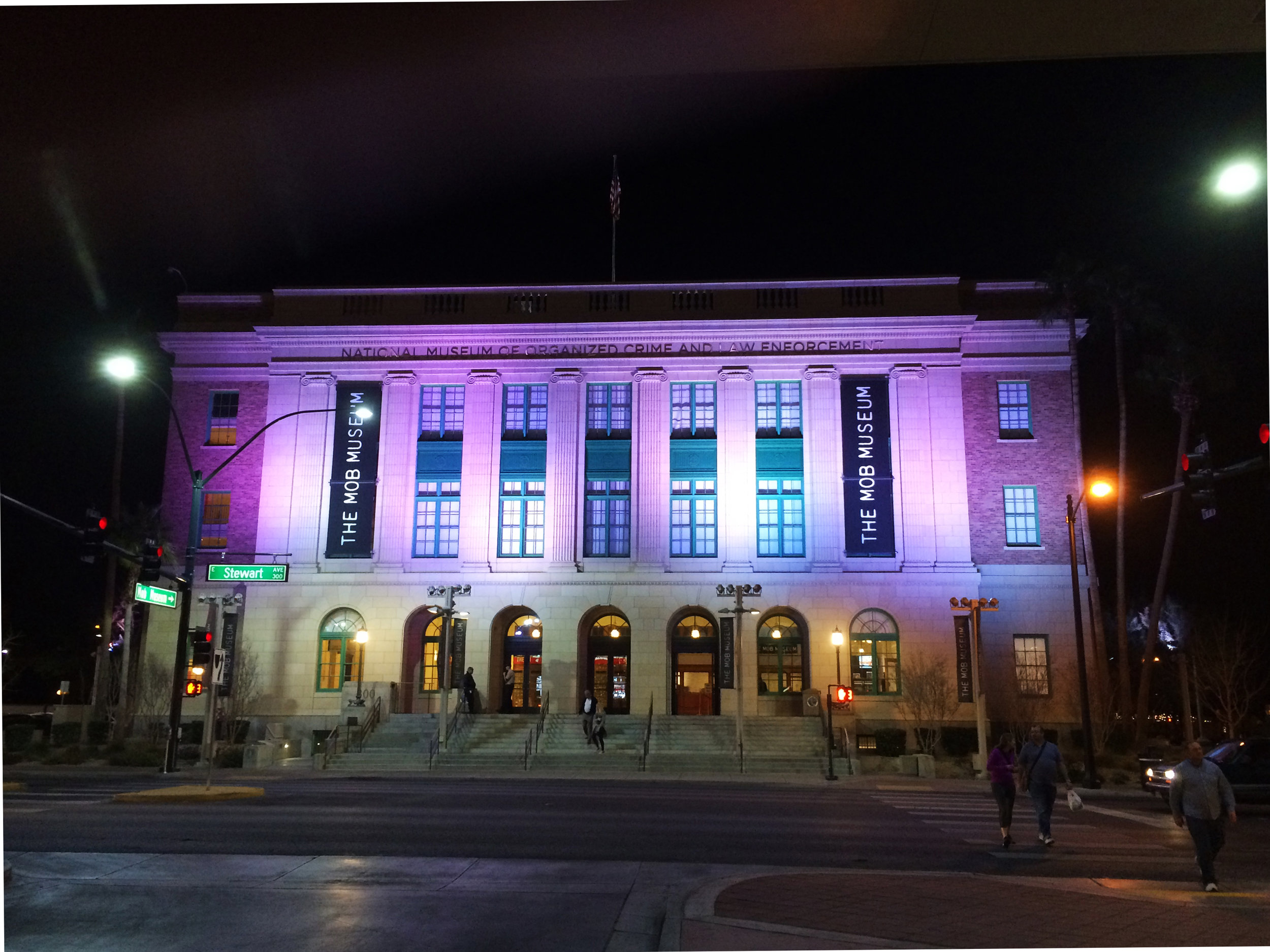 Mob Museum, exterior