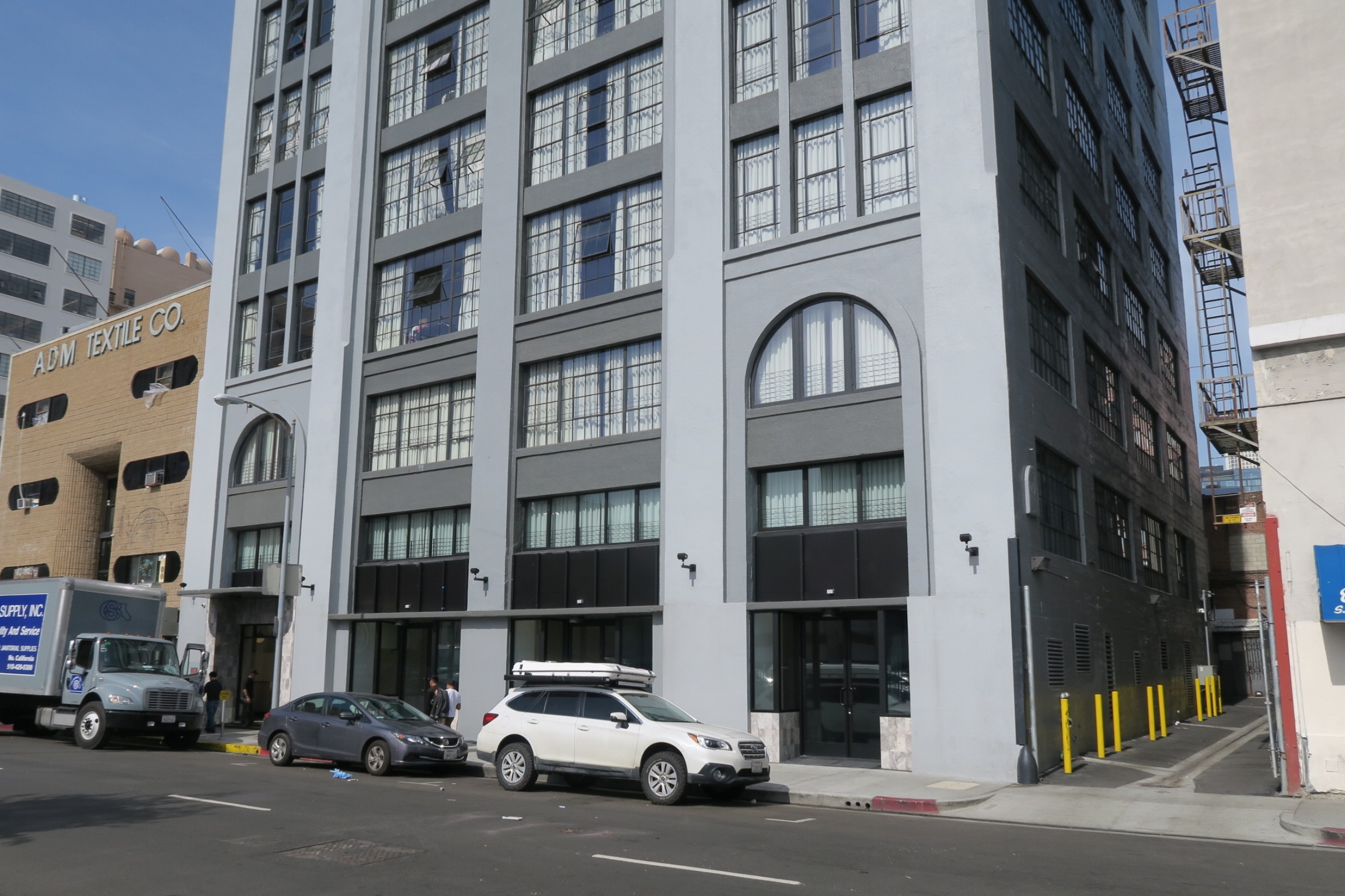 Maxfield Building facade, after rehabilitation.