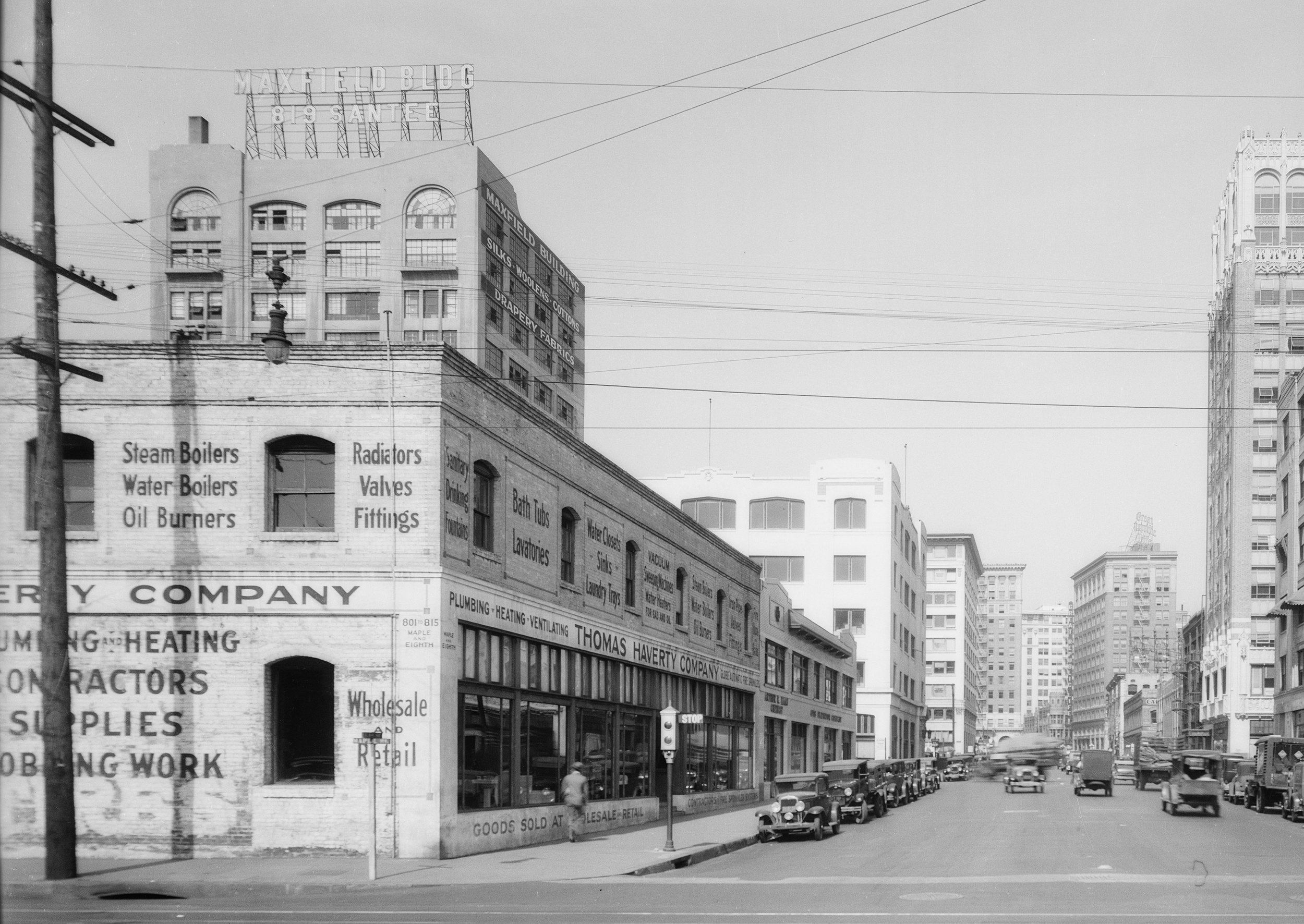 Maxfield Building, historic photograph.