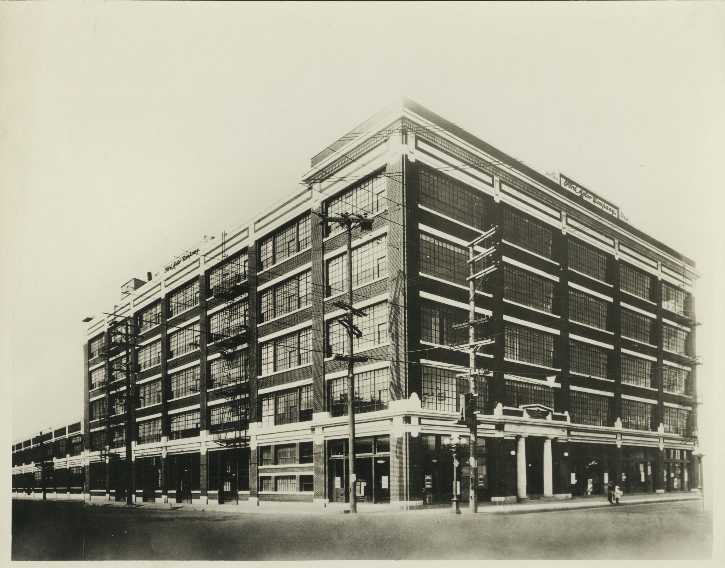 Ford Factory, historic photograph.